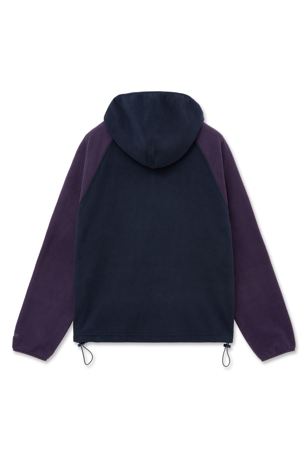 캑터스도넛마켓(CACTUSDONUTMARKET) Star Embroidery Fleece Hood Zip-up Jacket-Navy