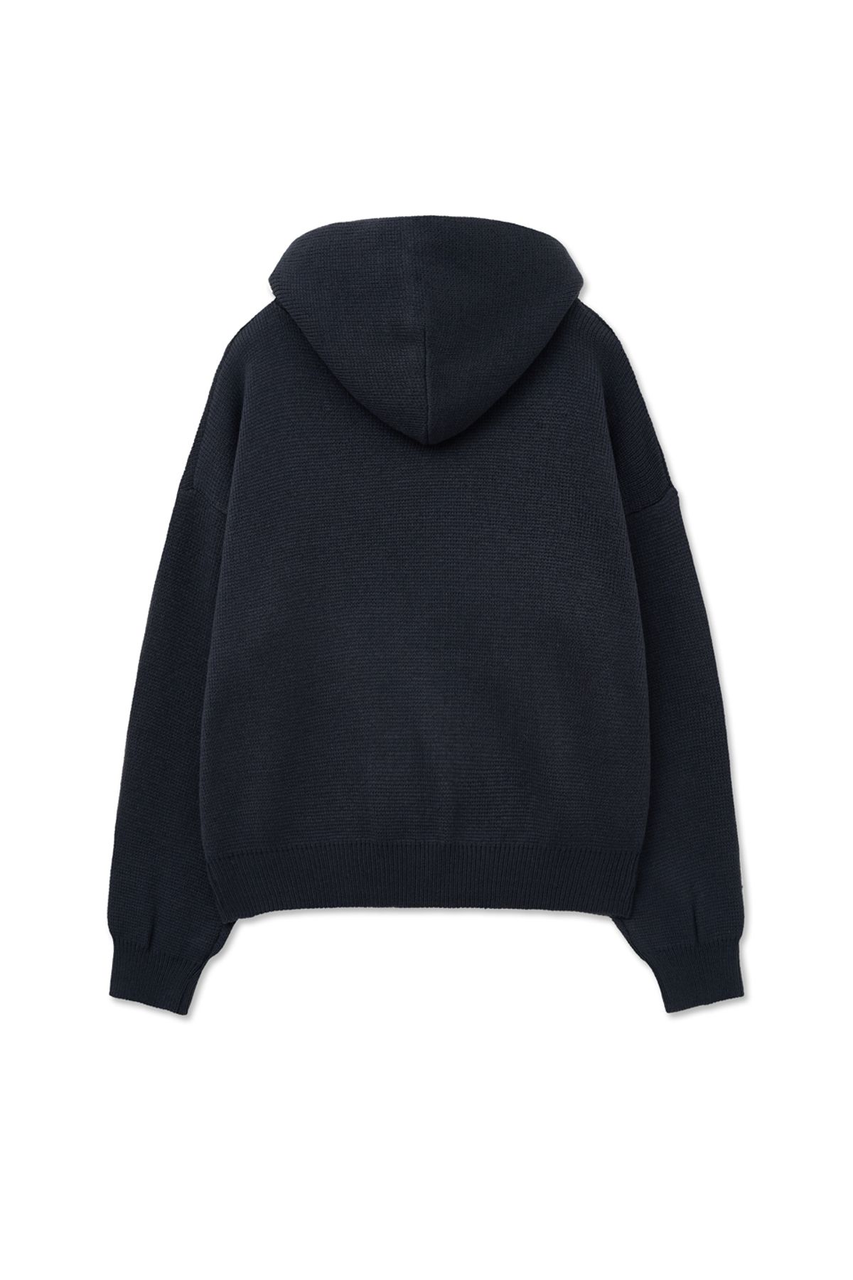 캑터스도넛마켓(CACTUSDONUTMARKET) Star Graphic Knit Hoodie-Navy