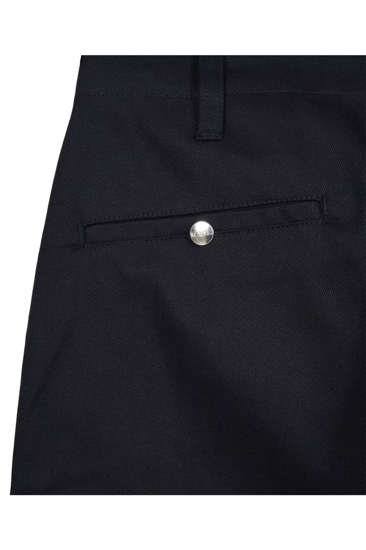 마시스(MASSES) WORK PANTS - BLACK