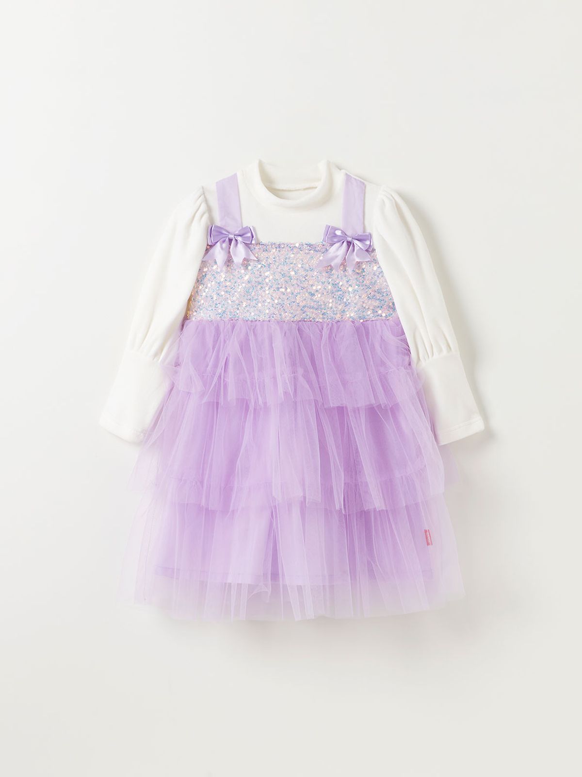 오즈키즈(OZKIZ) 퍼플티아나 원피스 (머리띠 세트)