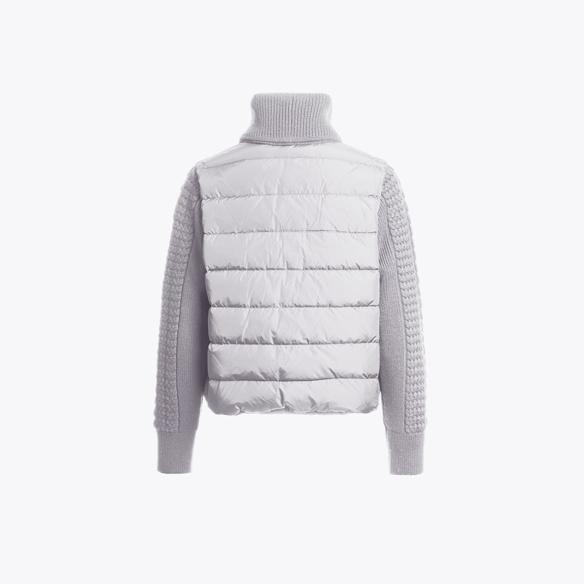 파라점퍼스(PARA JUMPERS) 여성 하이브리드 재킷 무니-Pearl Grey (25WMPWHYHS35PJ0118)