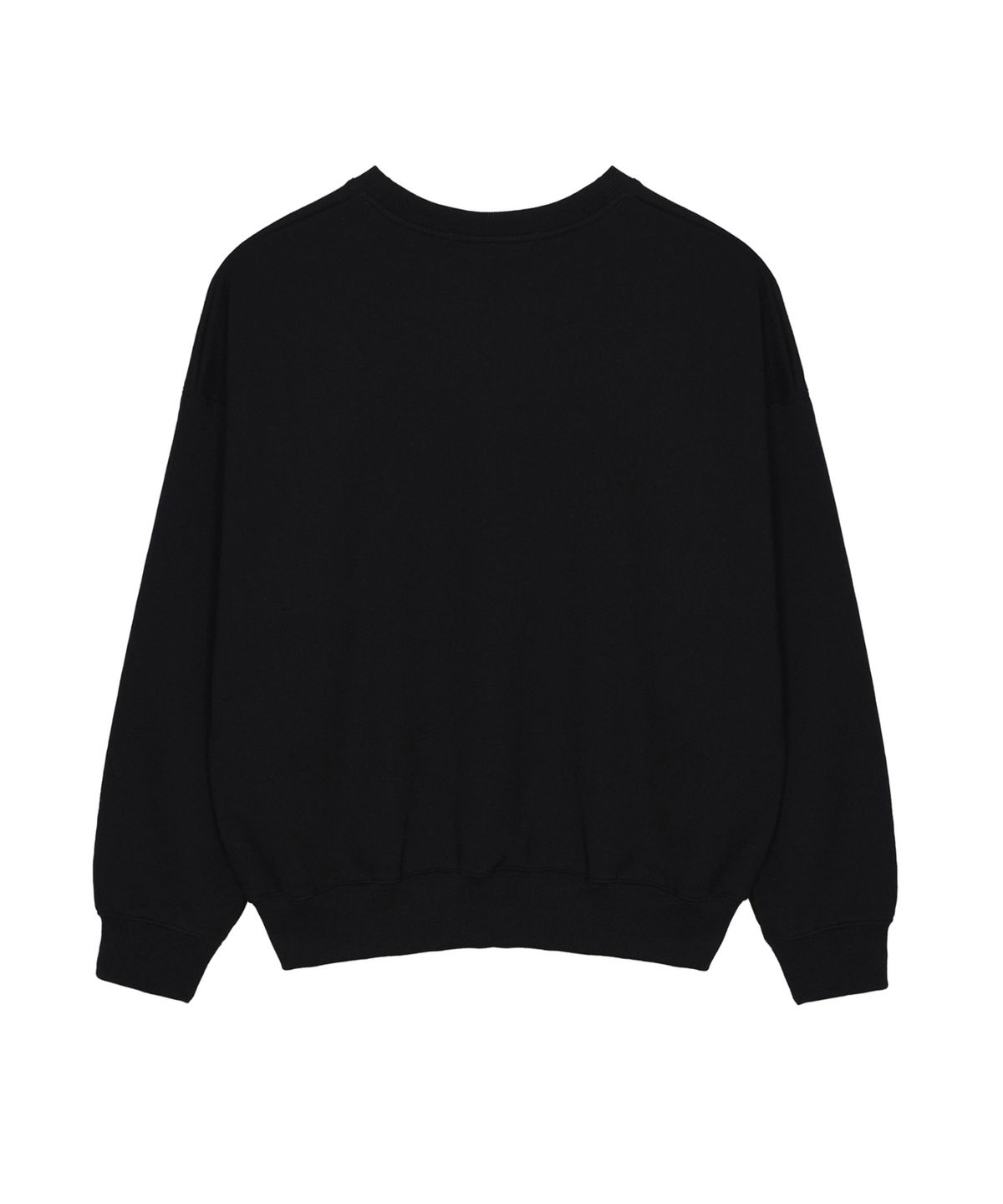 닉앤니콜(NICK&NICOLE) BUTTERFLY SIGNATURE SWEATSHIRT_BLACK WHITE
