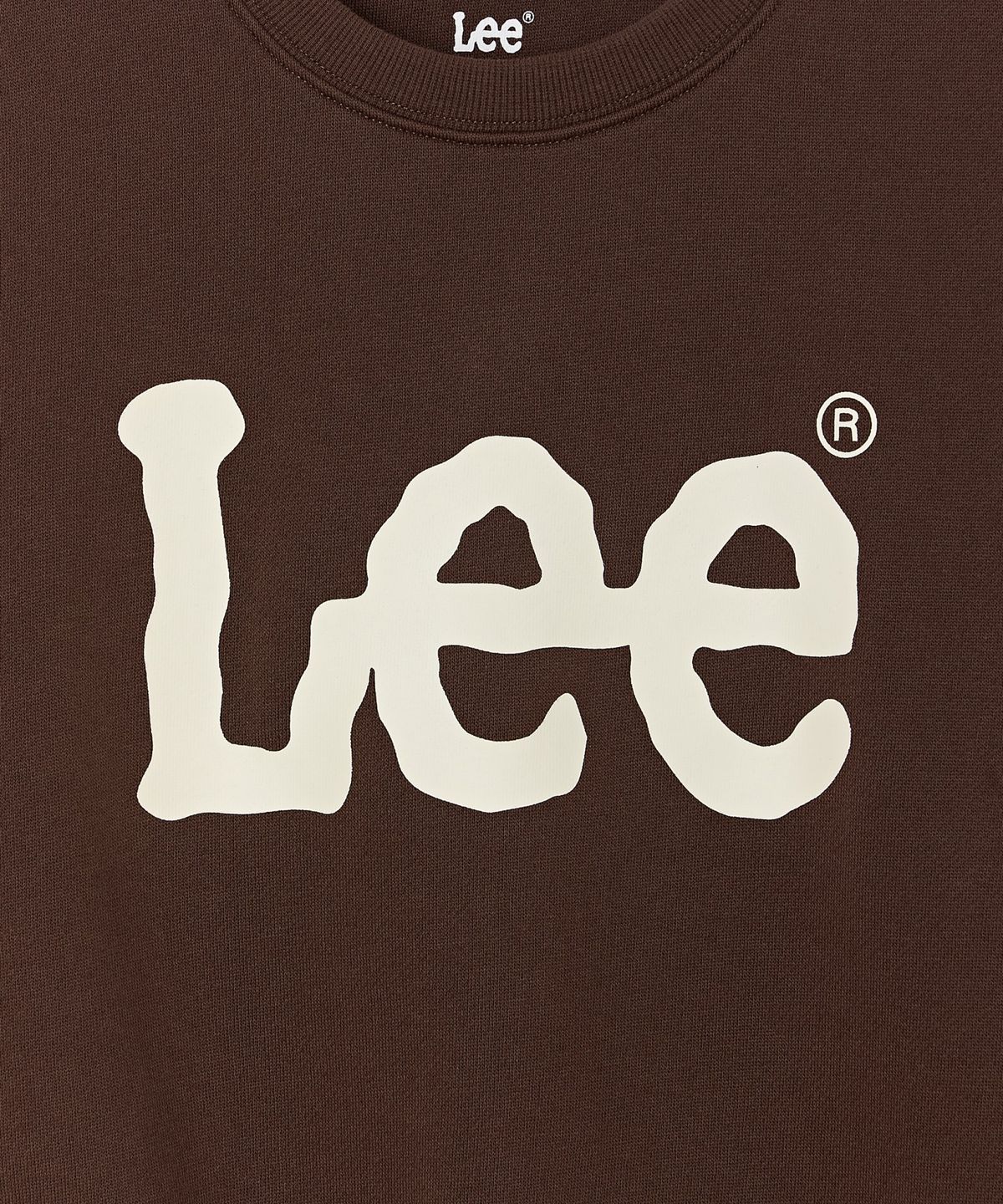 리 키즈(LEE KIDS) 에센셜 빅트위치 맨투맨 브라운 LK2601CR21BR
