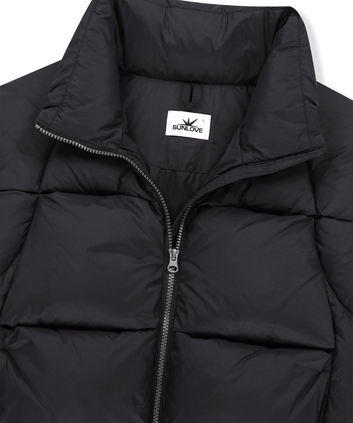 썬러브투어(SUNLOVETOUR) Toray Slice Down Jacket Black