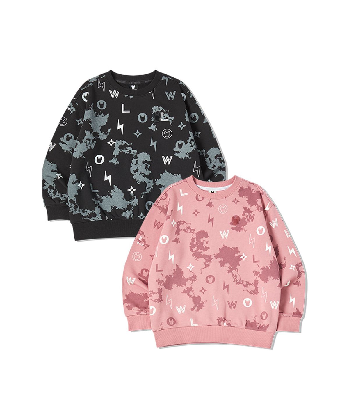 라이프워크 키즈(LIFEWORK KIDS) 키즈) 스톰 라도그램 기모 맨투맨