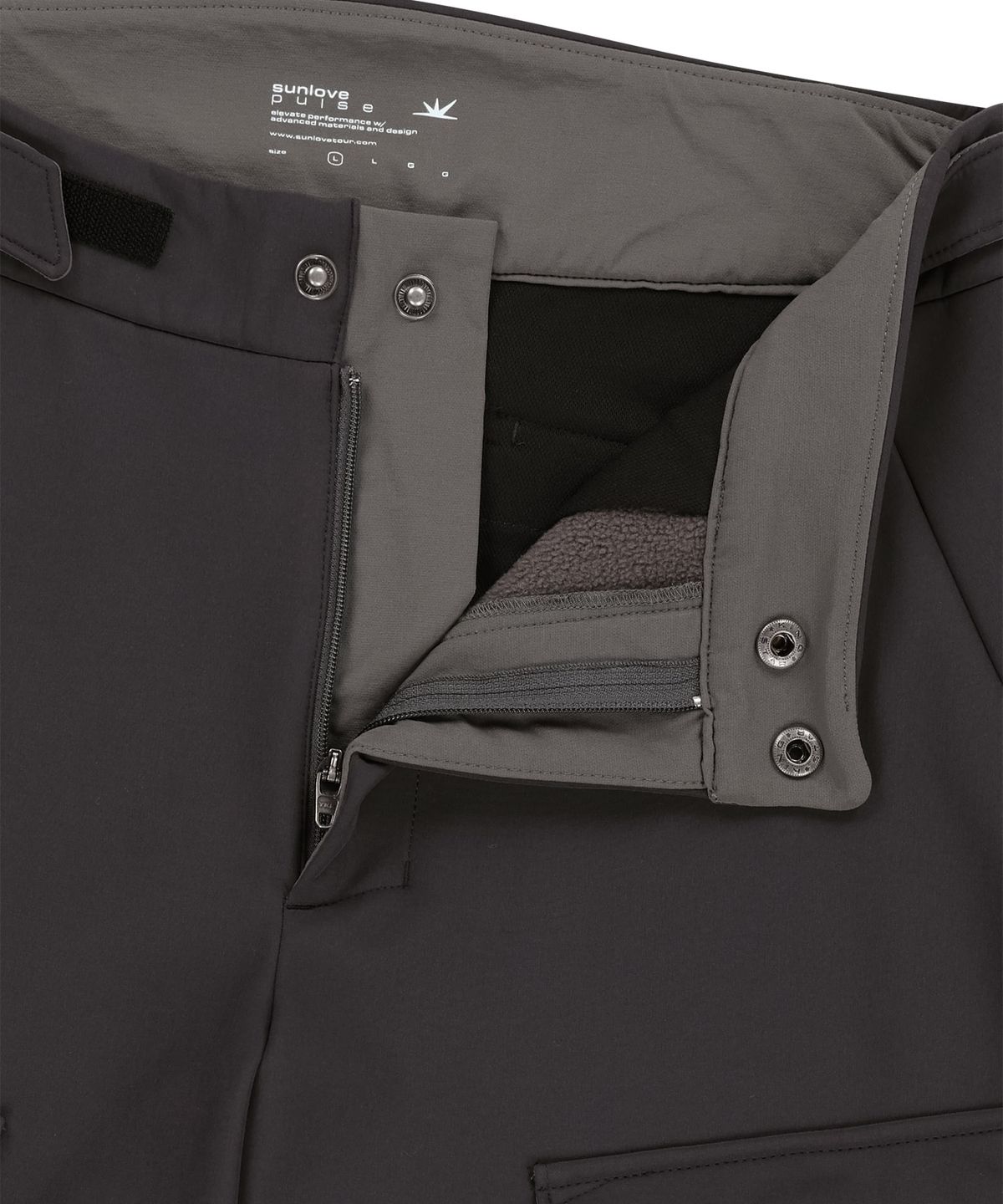 썬러브투어(SUNLOVETOUR) Velo Softshell Cargo Pants Charcoal