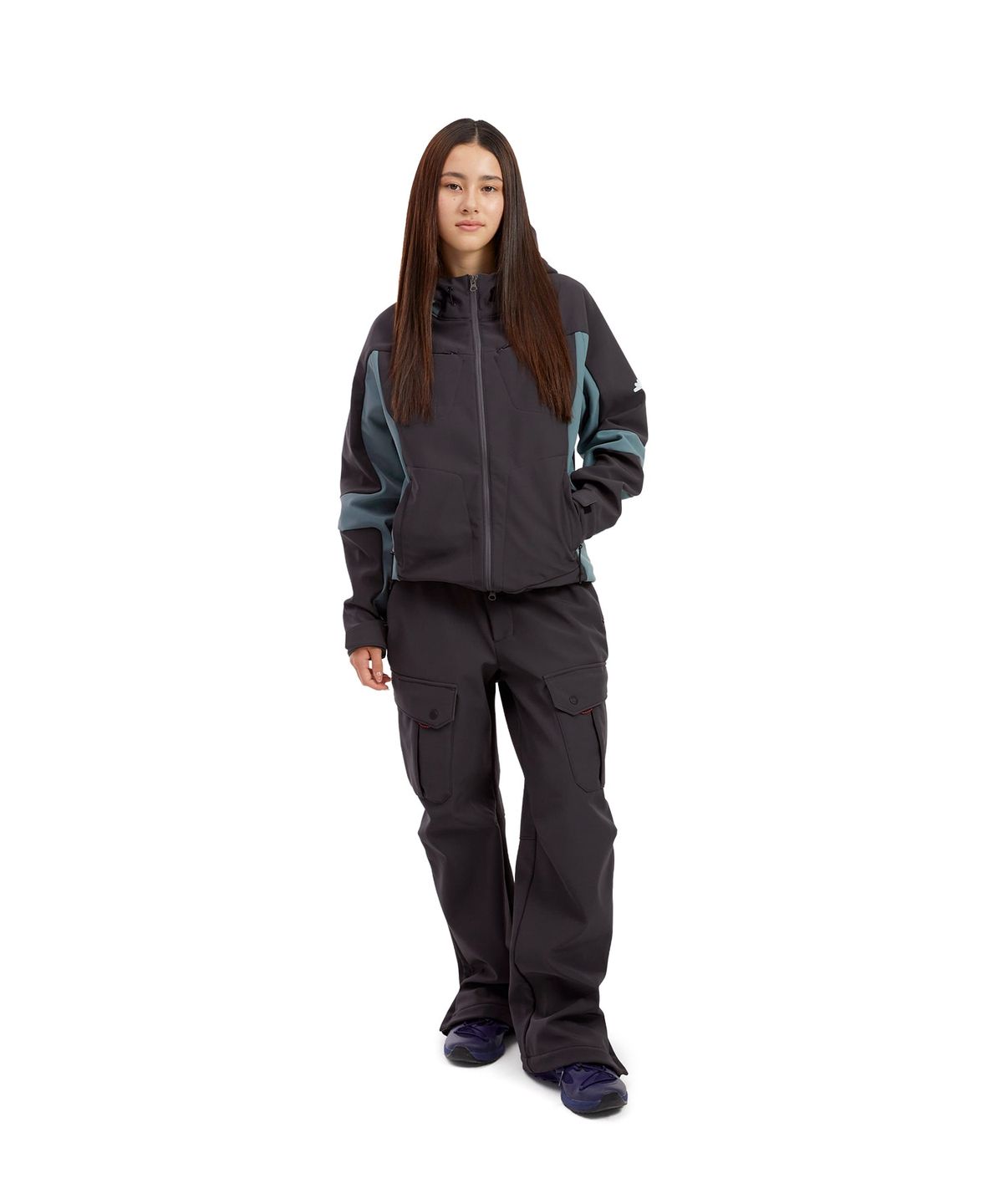 썬러브투어(SUNLOVETOUR) Velo Softshell Cargo Pants Charcoal