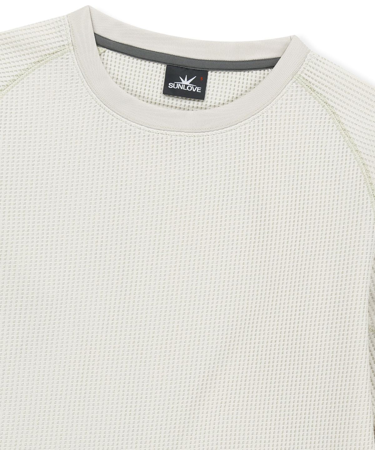 썬러브투어(SUNLOVETOUR) Aero Waffle LS Tee Stone