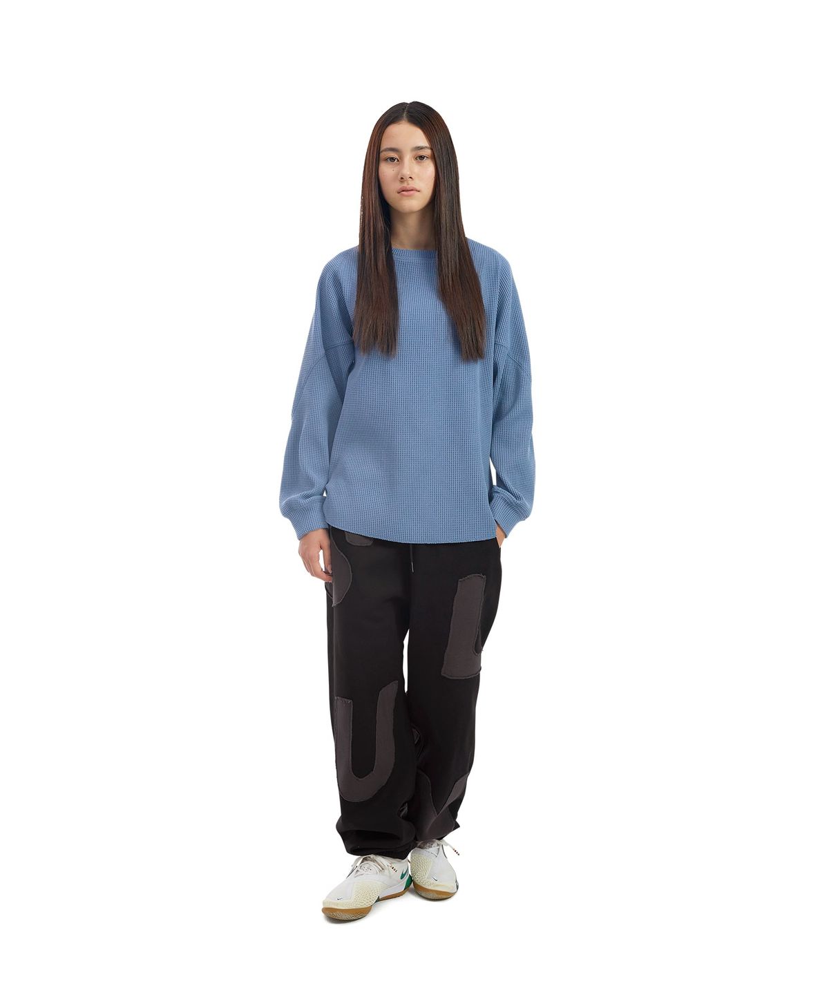 썬러브투어(SUNLOVETOUR) Aero Waffle LS Tee Violet