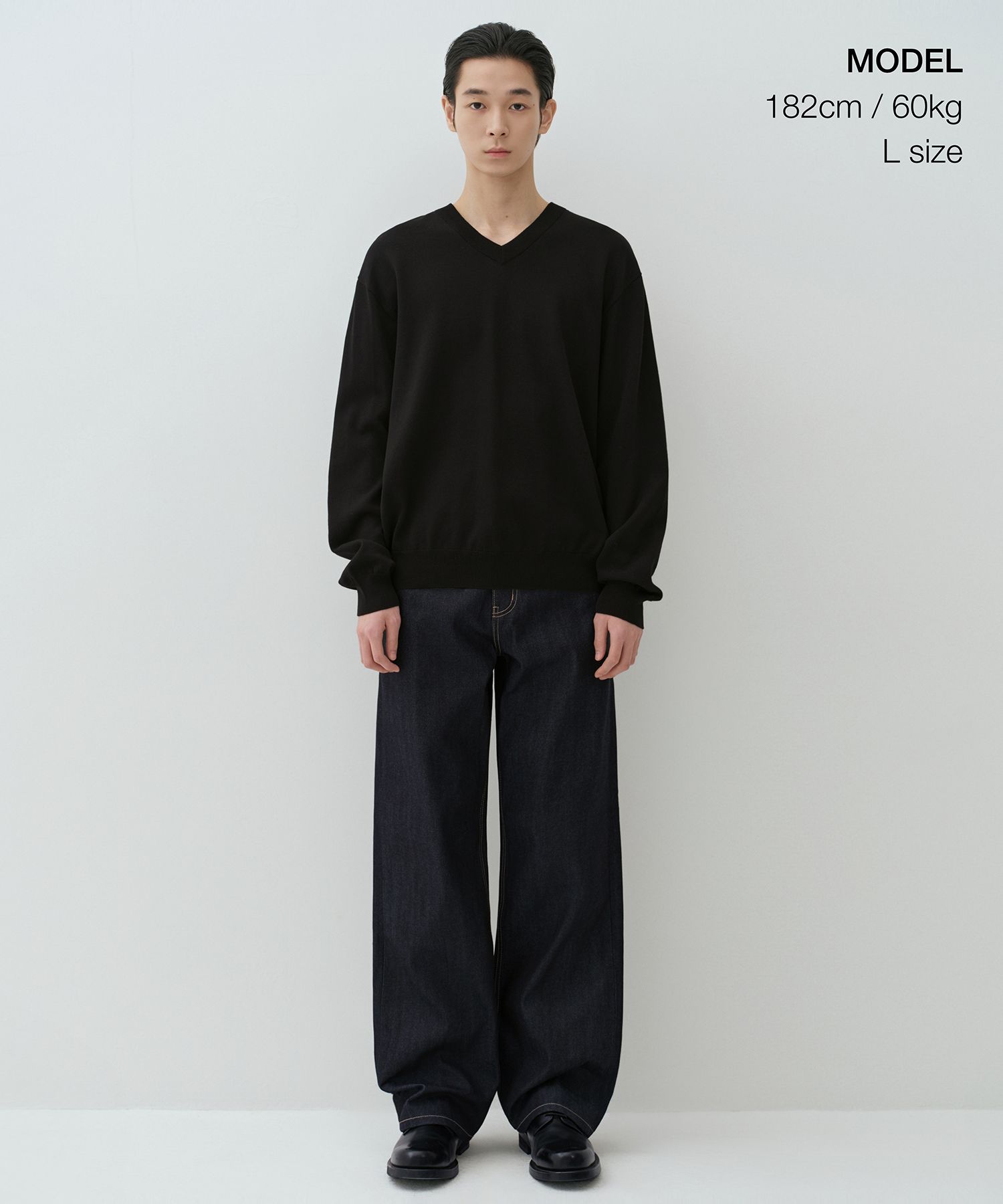MUSINSA公式 | MUSINSA STANDARD ウォッシャブルスーピマコットンV