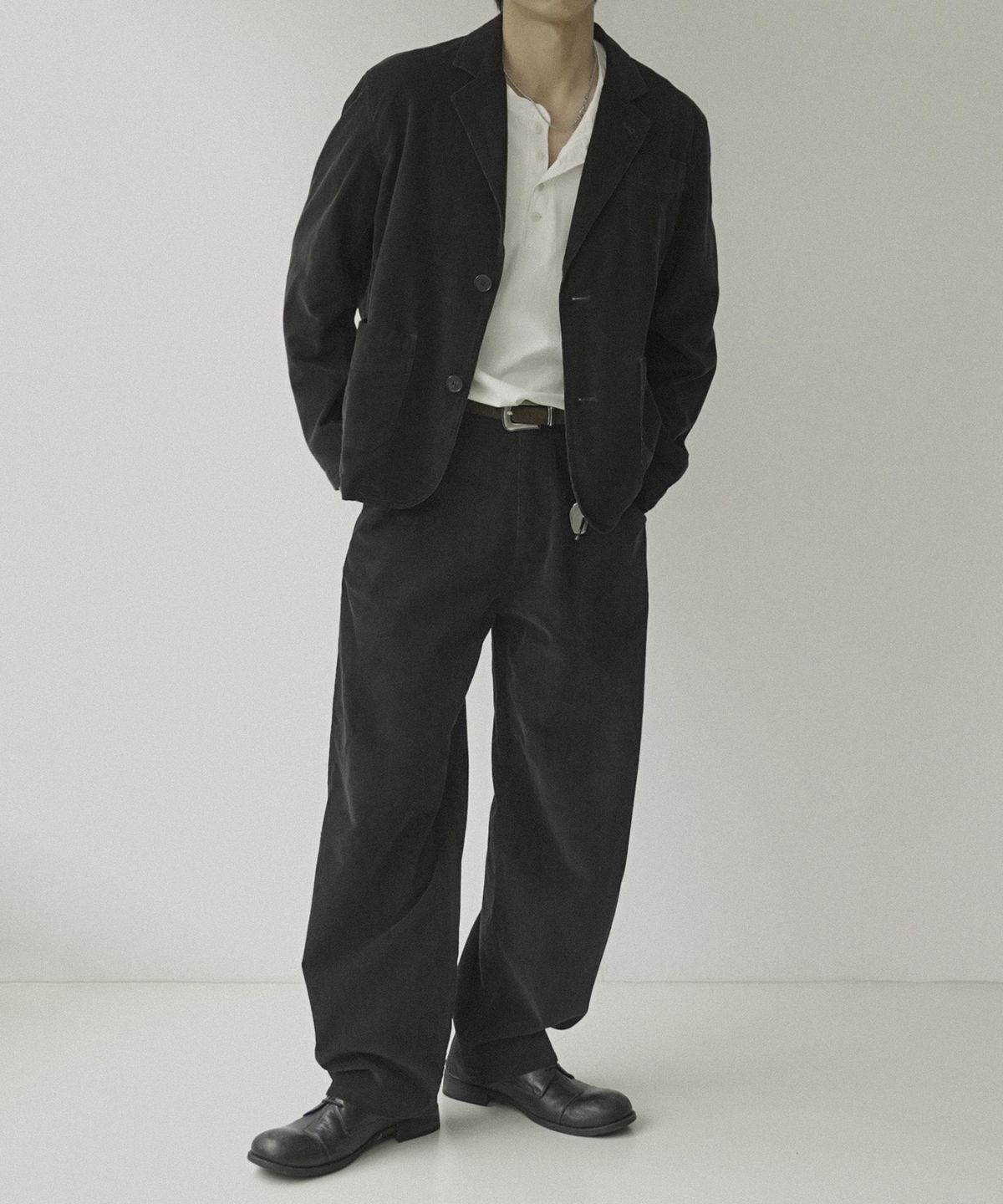 시도(SIIIIDO) COOPER GARMENT DYED CORDUROY SET-UP(PT) #2