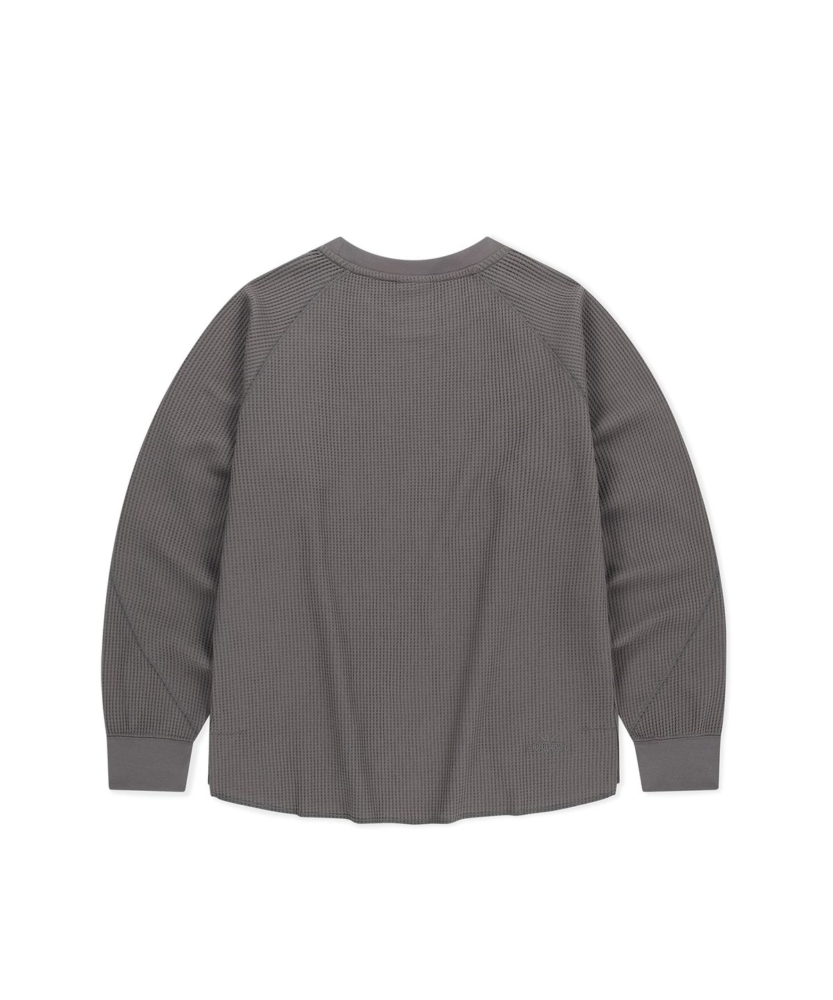 썬러브투어(SUNLOVETOUR) Aero Waffle LS Tee Charcoal