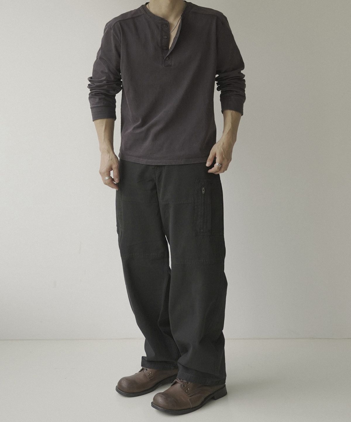 시도(SIIIIDO) ARMOR GOAT G&P HENRYNECK LONG SLEEVE #5