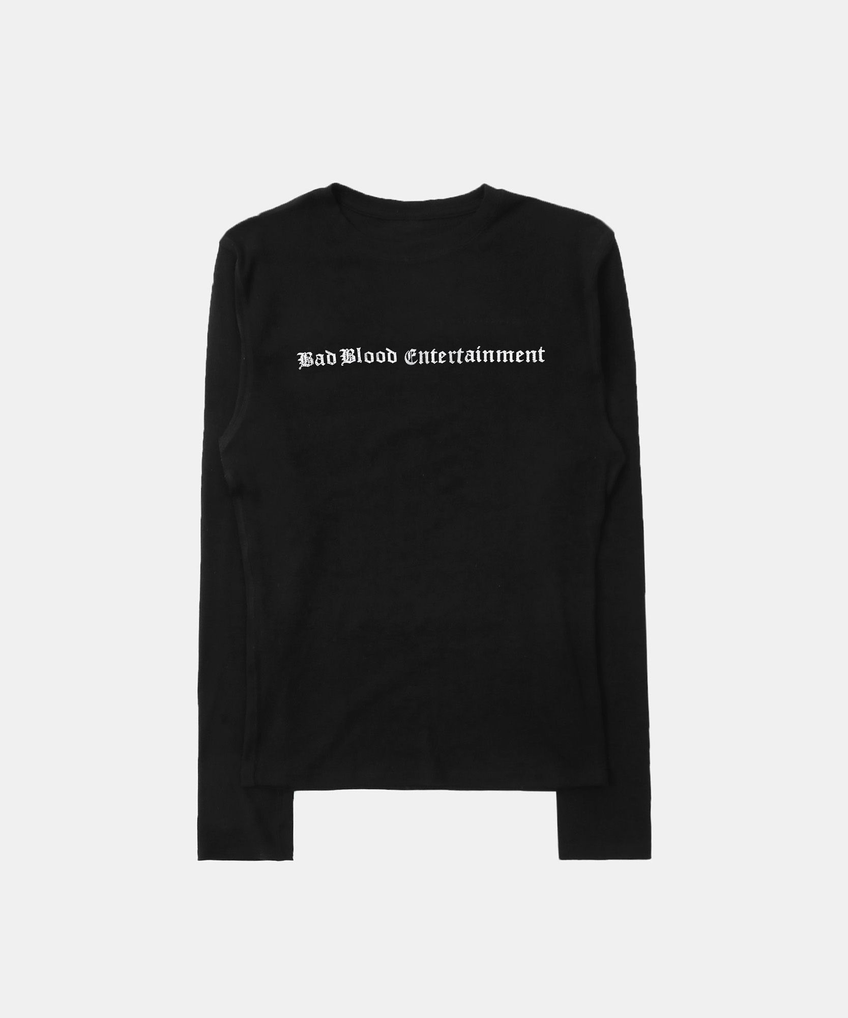 MUSINSA公式 | BADBLOOD BBNT ラインストーンジャージスリムロング