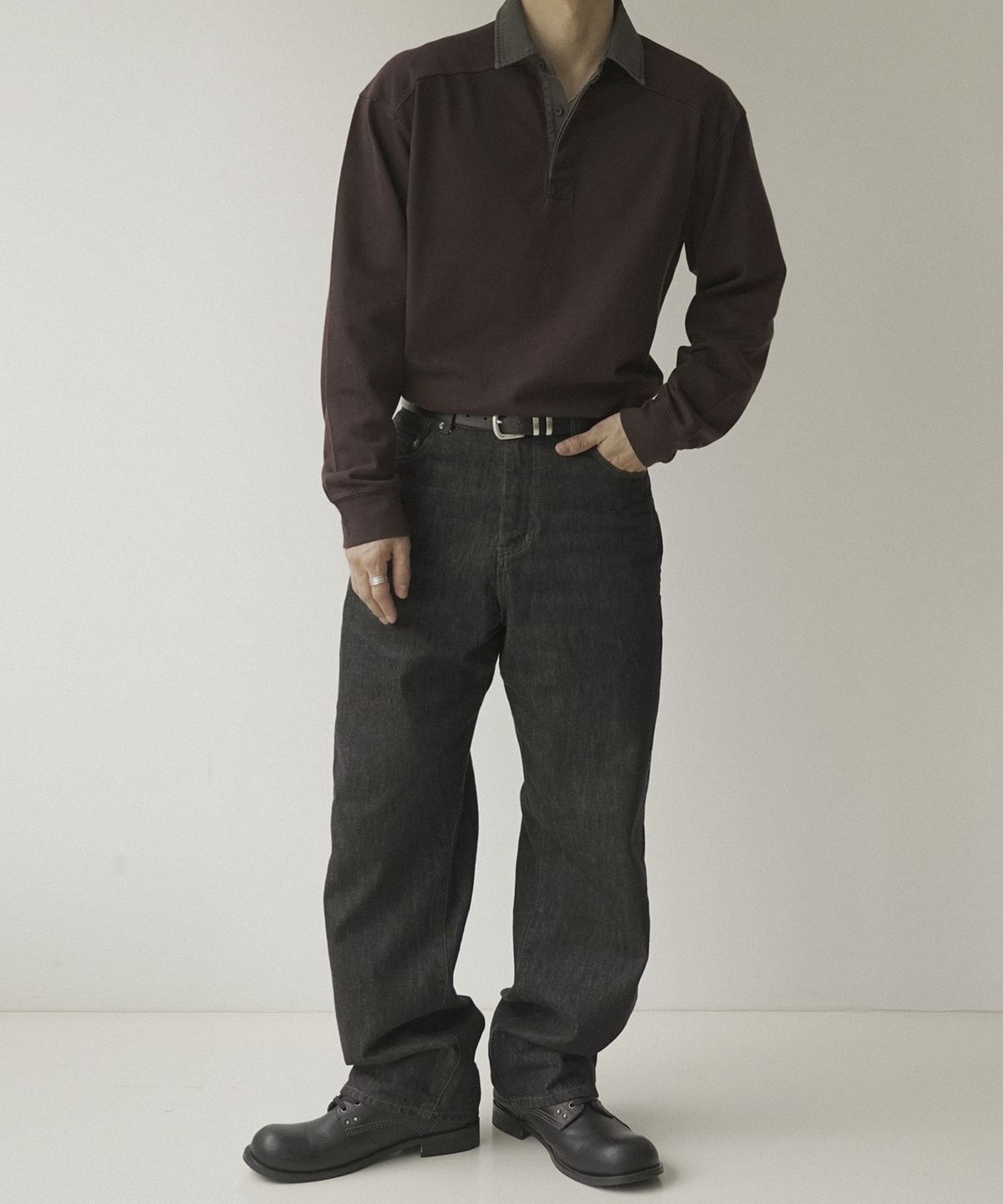 시도(SIIIIDO) JOSEPH G&P VINTAGE RUGBY SHIRT #1