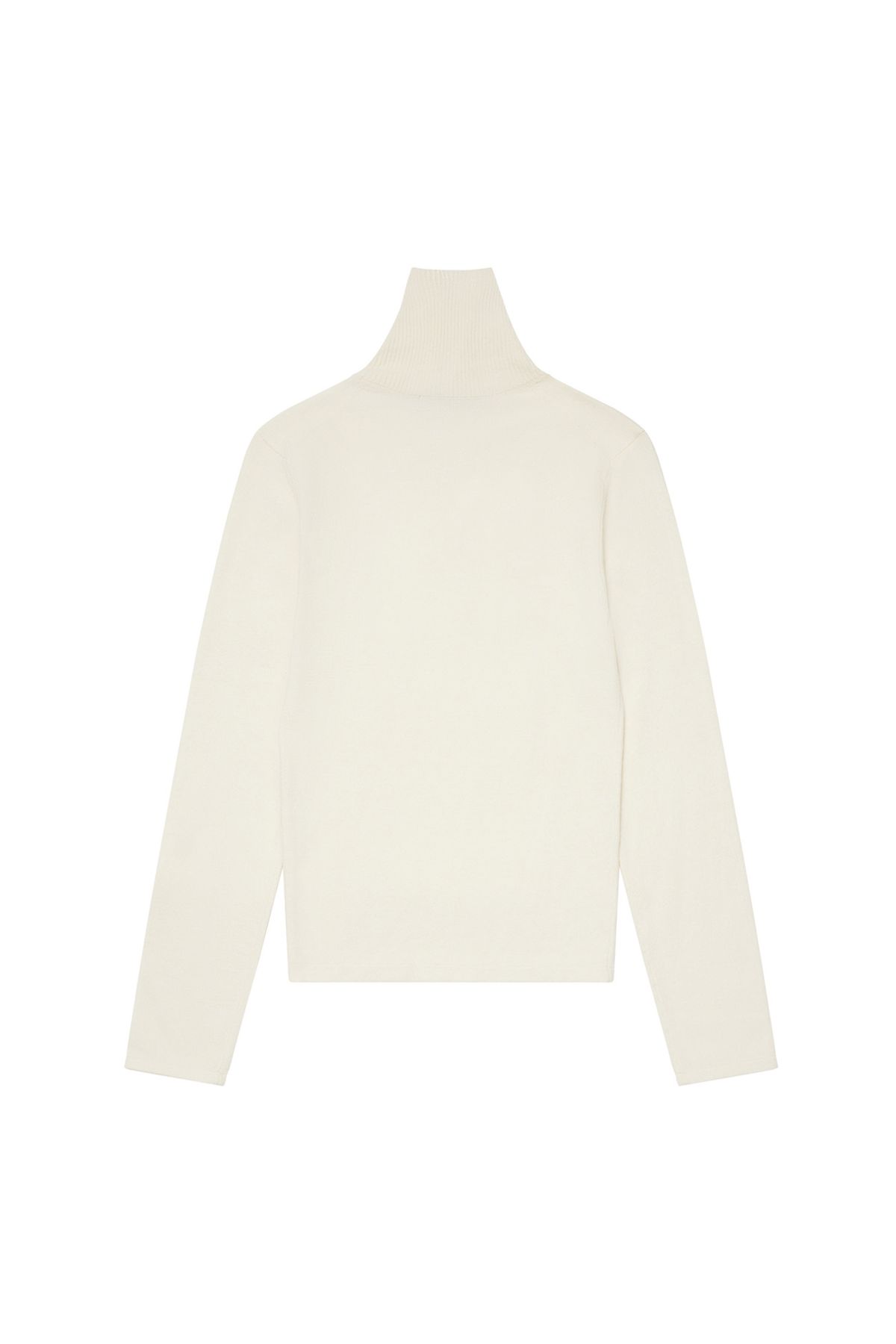 다이닛(DEINET) TURTLENECK SLIM KNIT TOP IN CREAM
