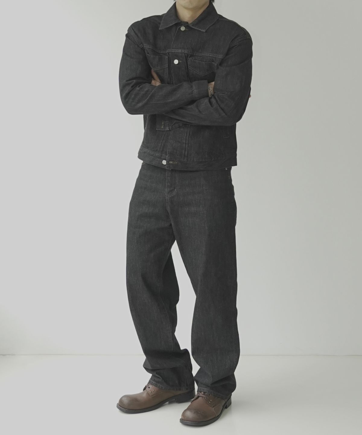 시도(SIIIIDO) JONAH PF SILHOUETTE SELVEDGE RAW DENIM JACKET #2