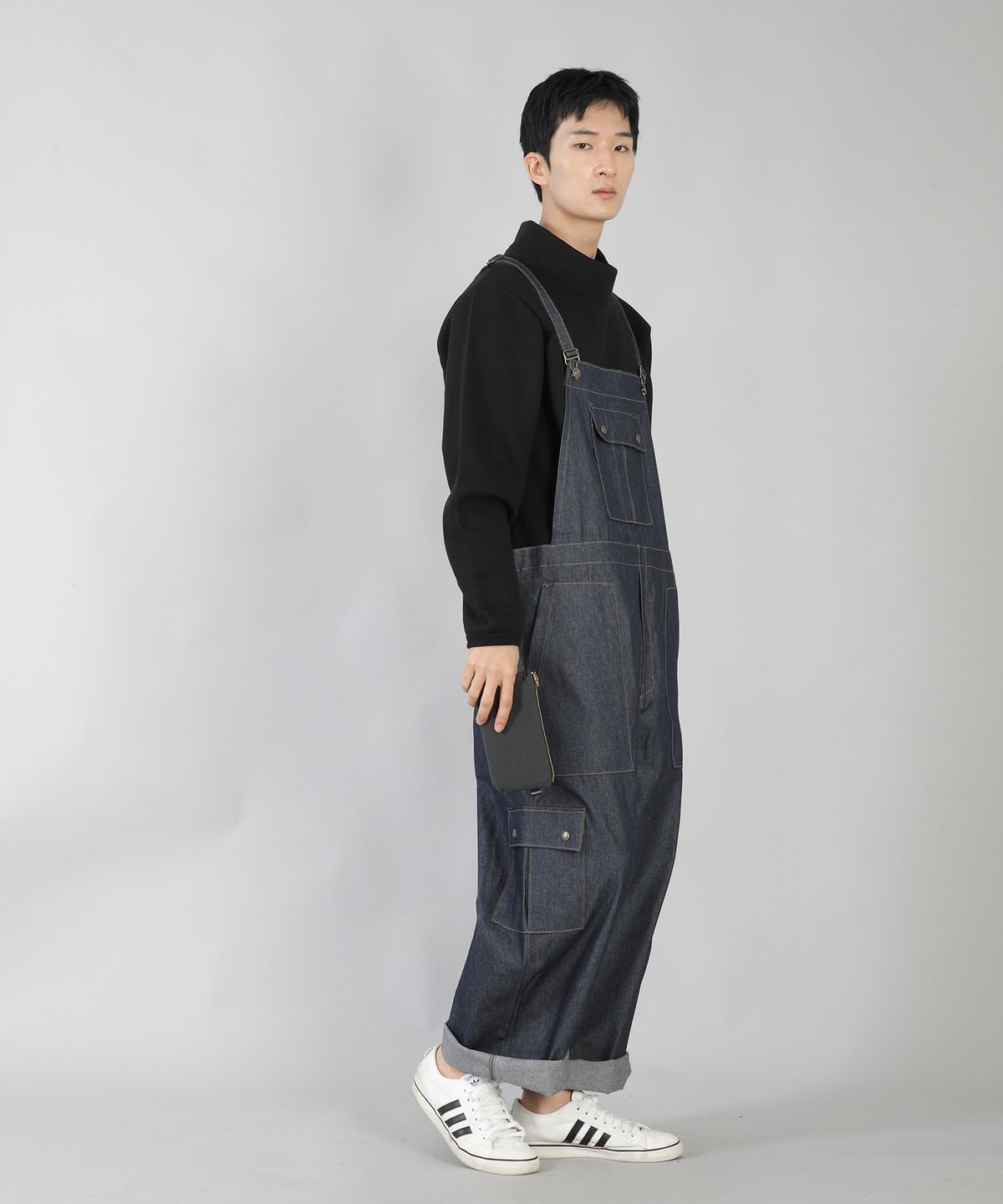 세인트크루(SAINTCREW) 체인지퍼 폰 파우치 CSP-153 차콜