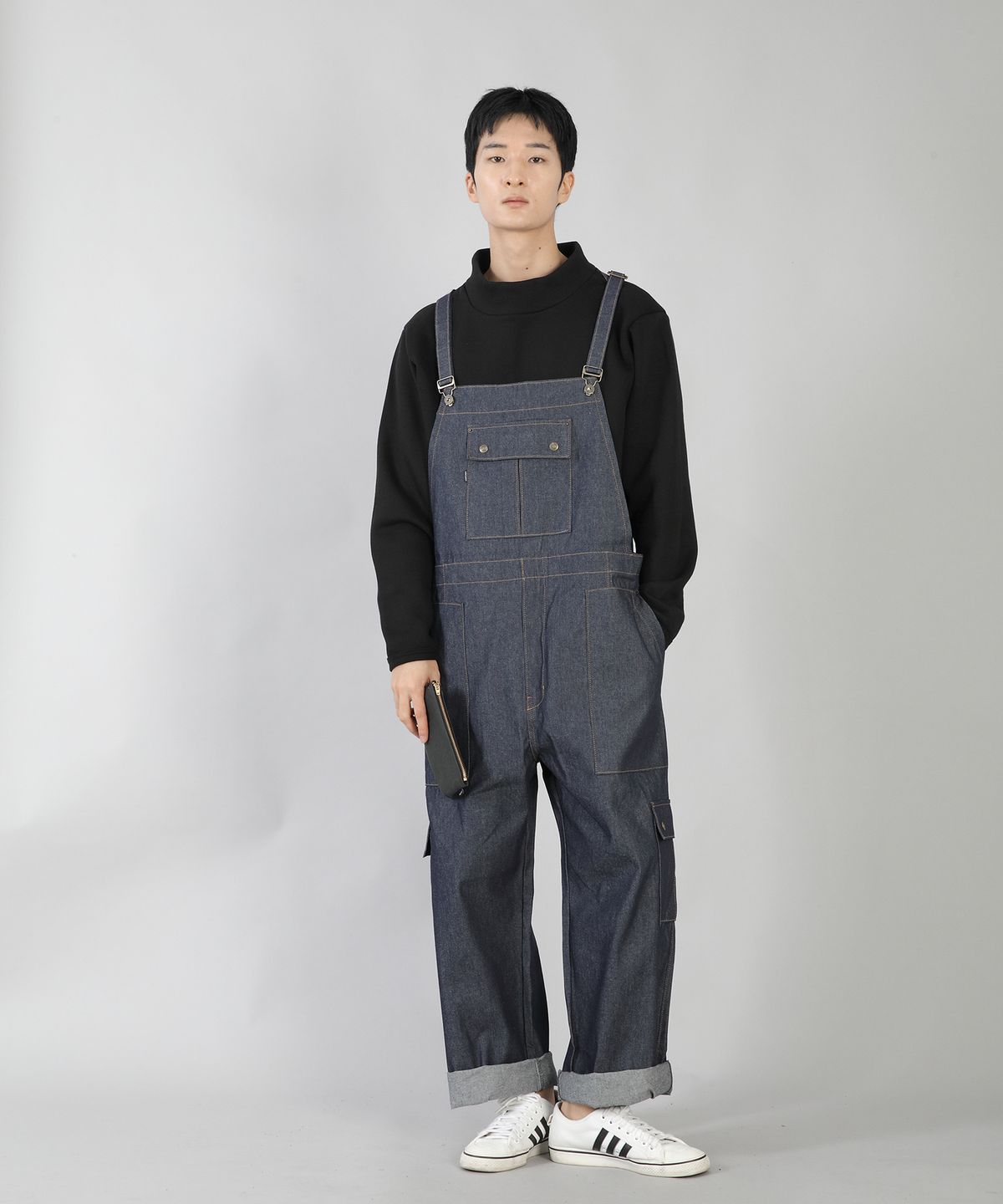 세인트크루(SAINTCREW) 체인지퍼 폰 파우치 CSP-153 차콜