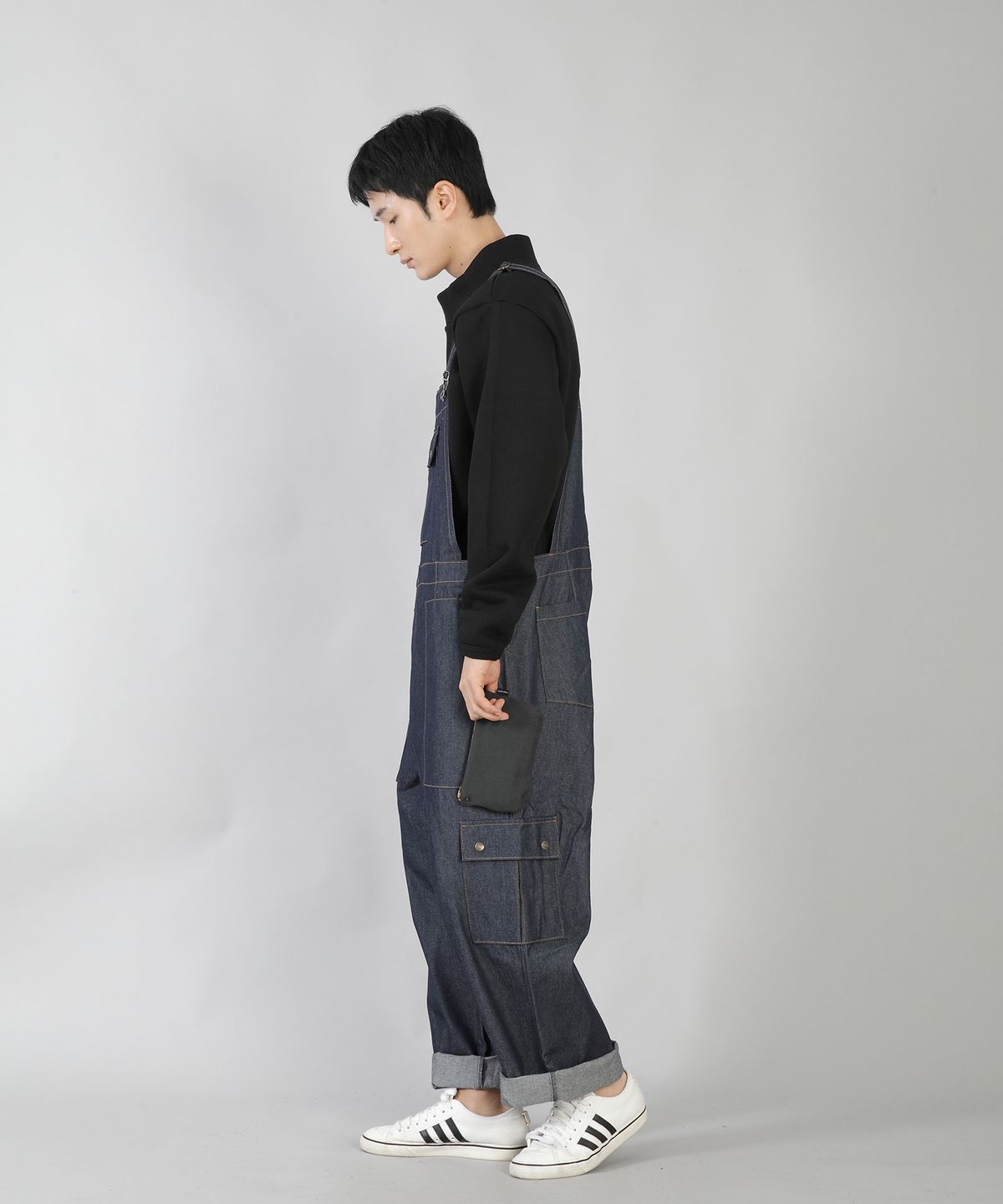 세인트크루(SAINTCREW) 체인지퍼 폰 파우치 CSP-153 차콜