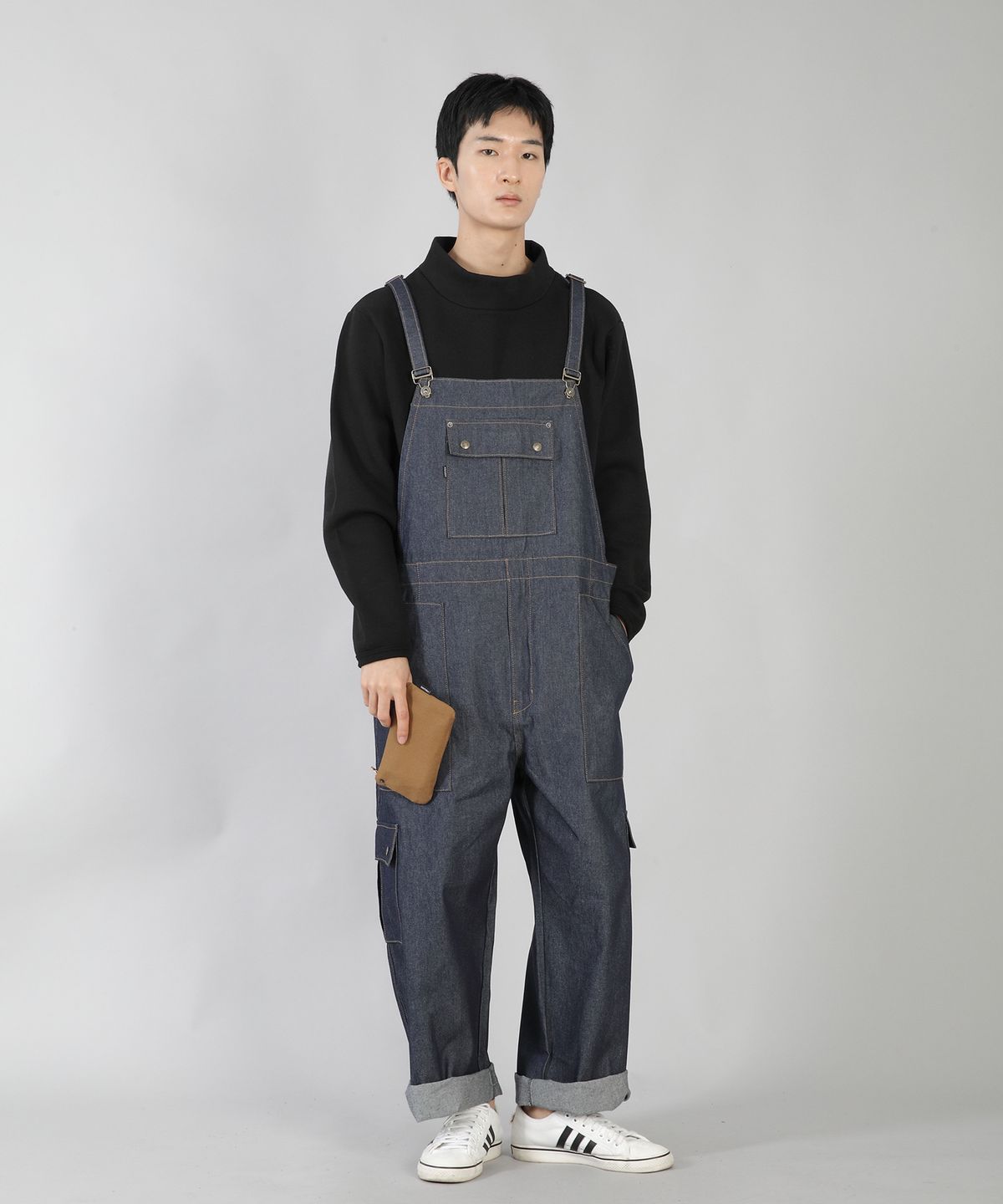 세인트크루(SAINTCREW) 체인지퍼 폰 파우치 CSP-153 카멜