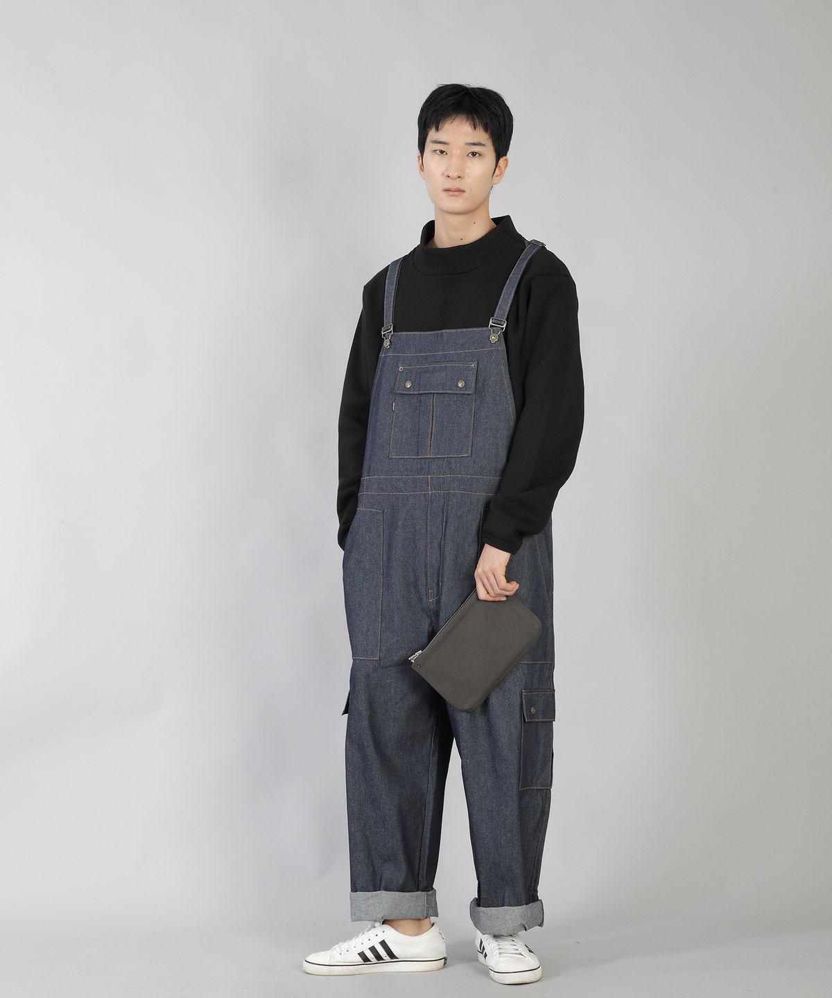 세인트크루(SAINTCREW) 체인지퍼 멀티 파우치 CPP-152 차콜
