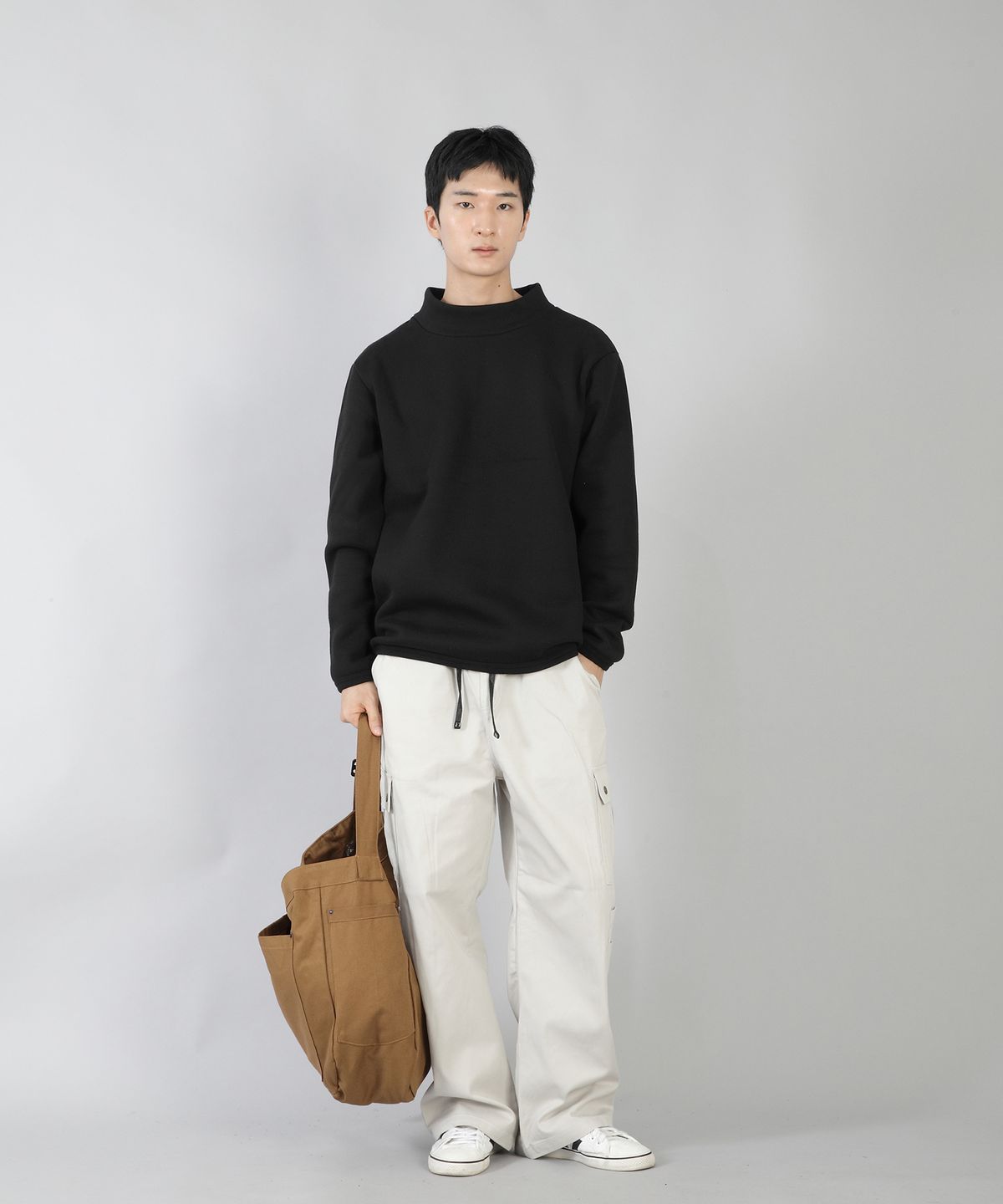 세인트크루(SAINTCREW) 버클스크랩 카고 메일백 BCM-158 카멜