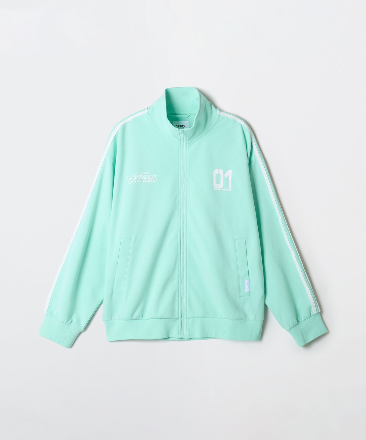 스파오(SPAO) [하츠네미쿠] 트랙 재킷(MINT)_SPJJG11U01