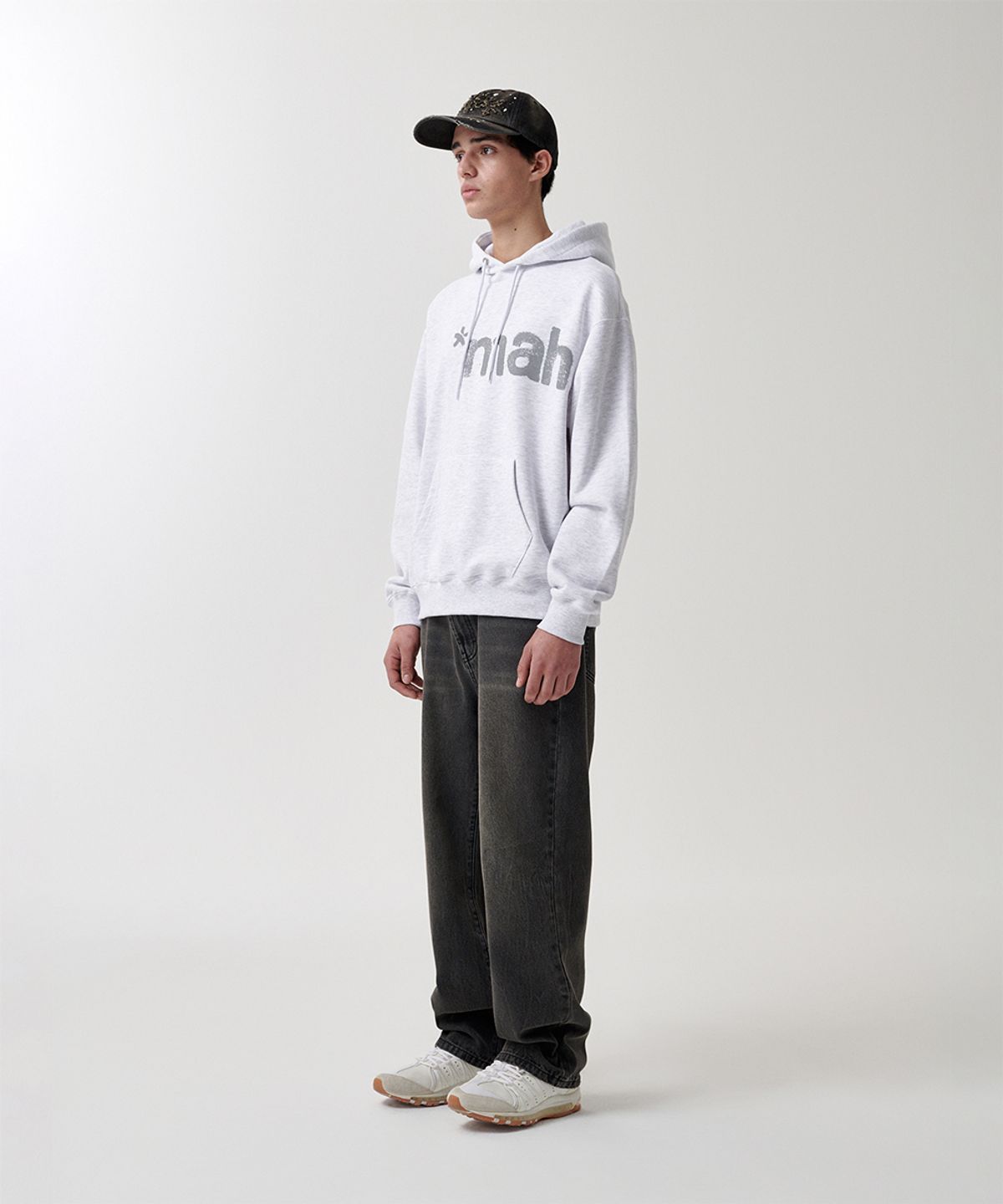 마하그리드(MAHAGRID) mah SPRAY HOODIE _2colors