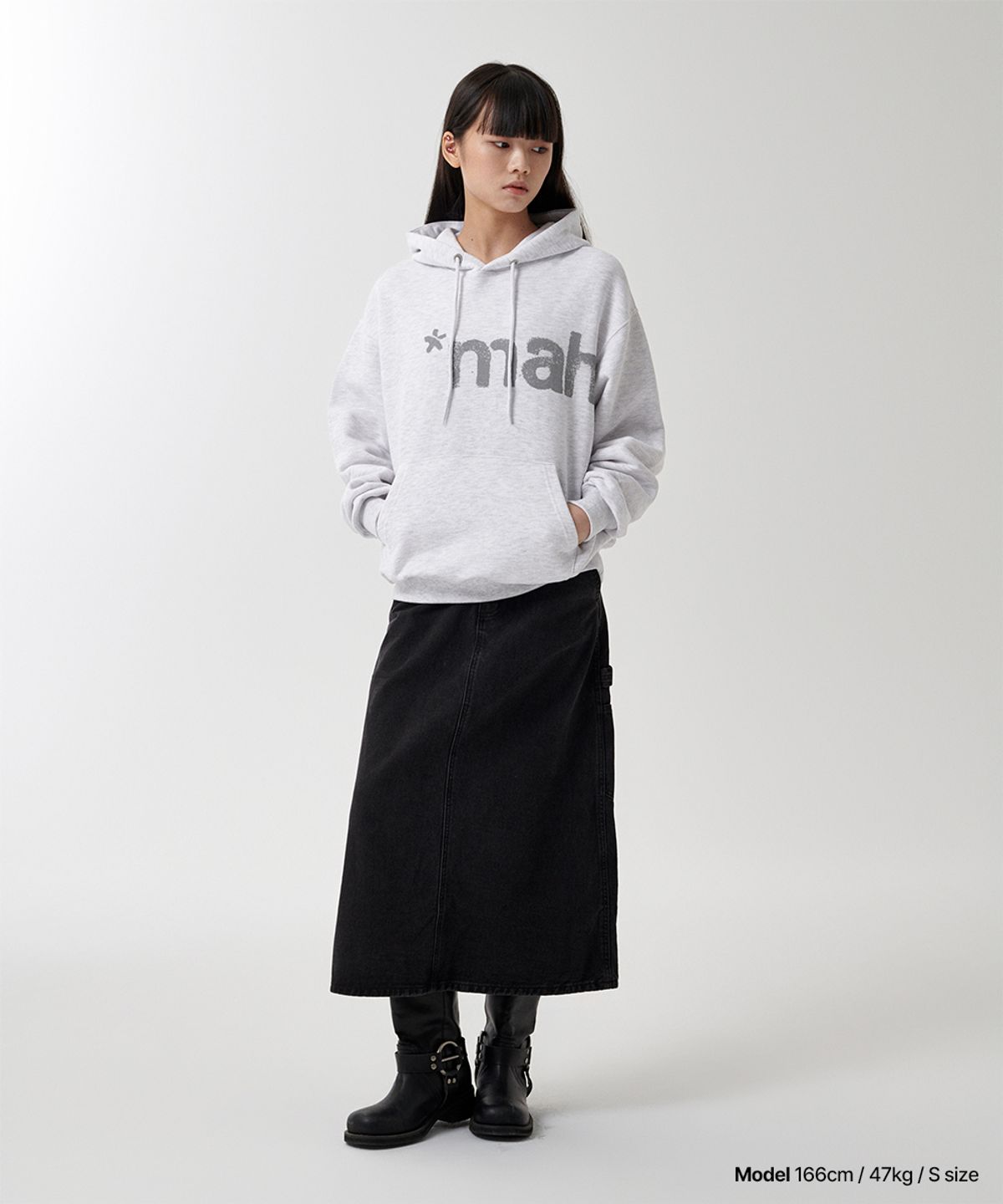 마하그리드(MAHAGRID) mah SPRAY HOODIE _2colors