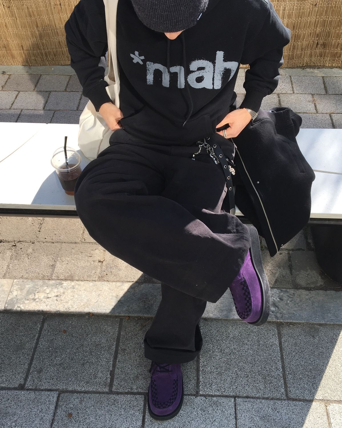 마하그리드(MAHAGRID) mah SPRAY HOODIE _2colors