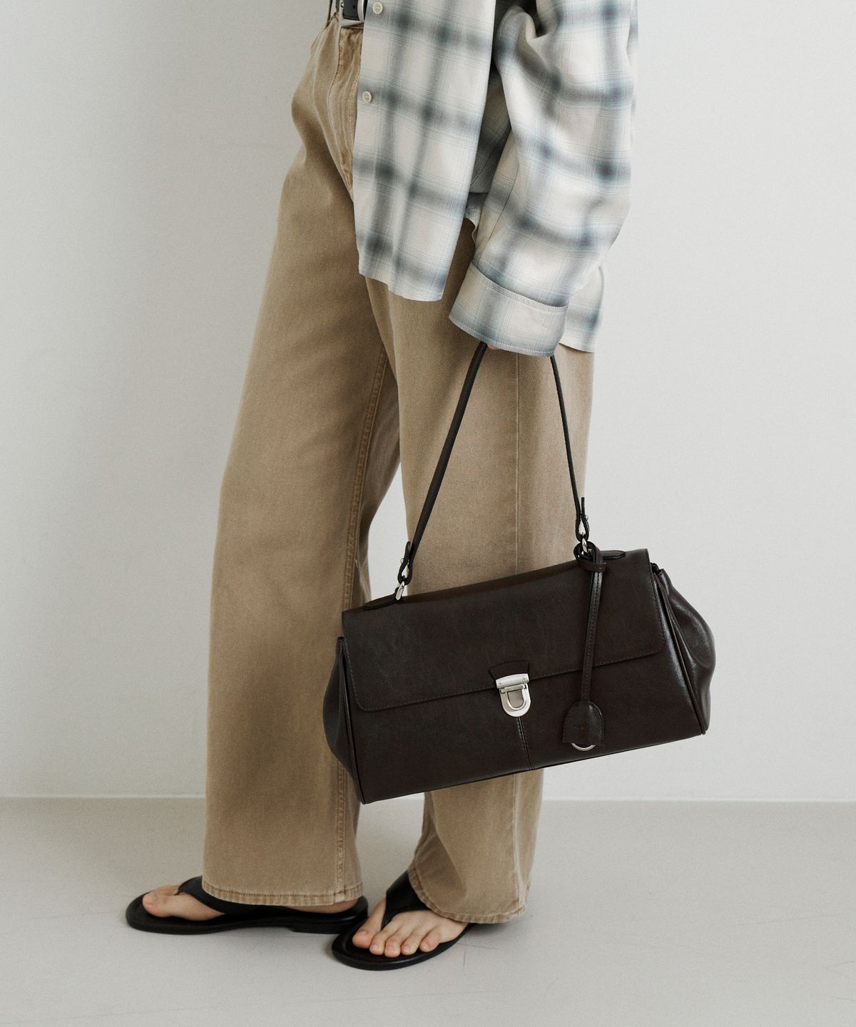 뮤니에(MUNIER) MILLO BAG_DARKBROWN