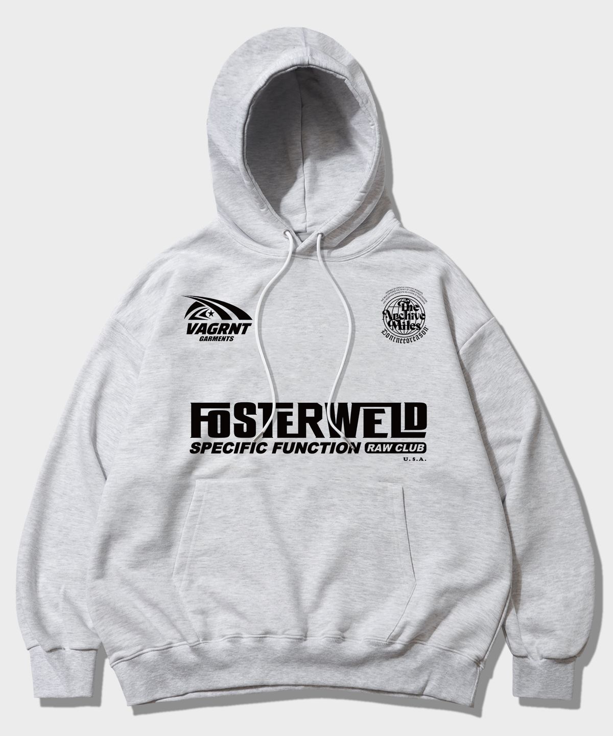 더마일(THEMILE) FOSTERWELD MILE  HOODIE [OATMEAL]