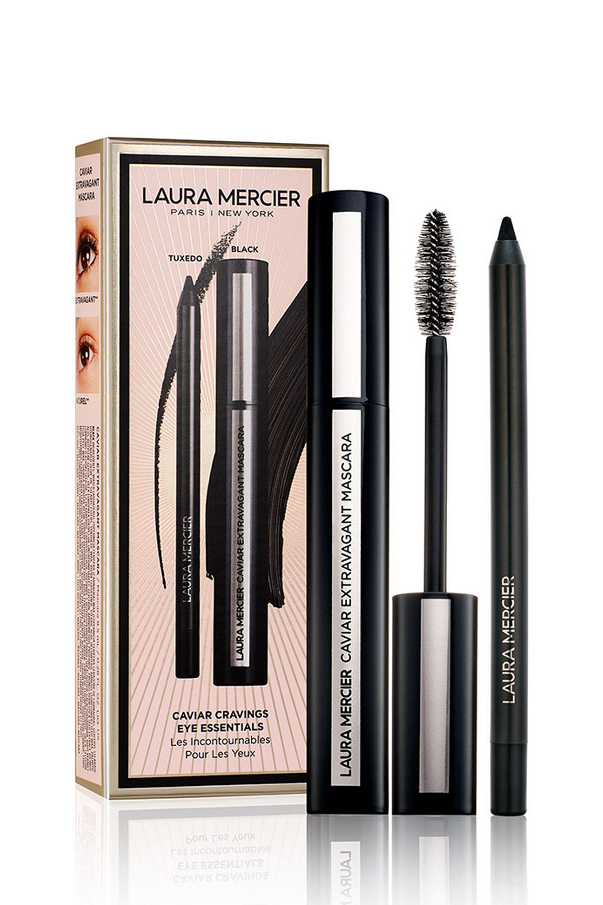 로라메르시에(LAURA MERCIER) [리미티드] 캐비어 크레이빙스 아이 에센셜스 아이라이너 & 마스카라