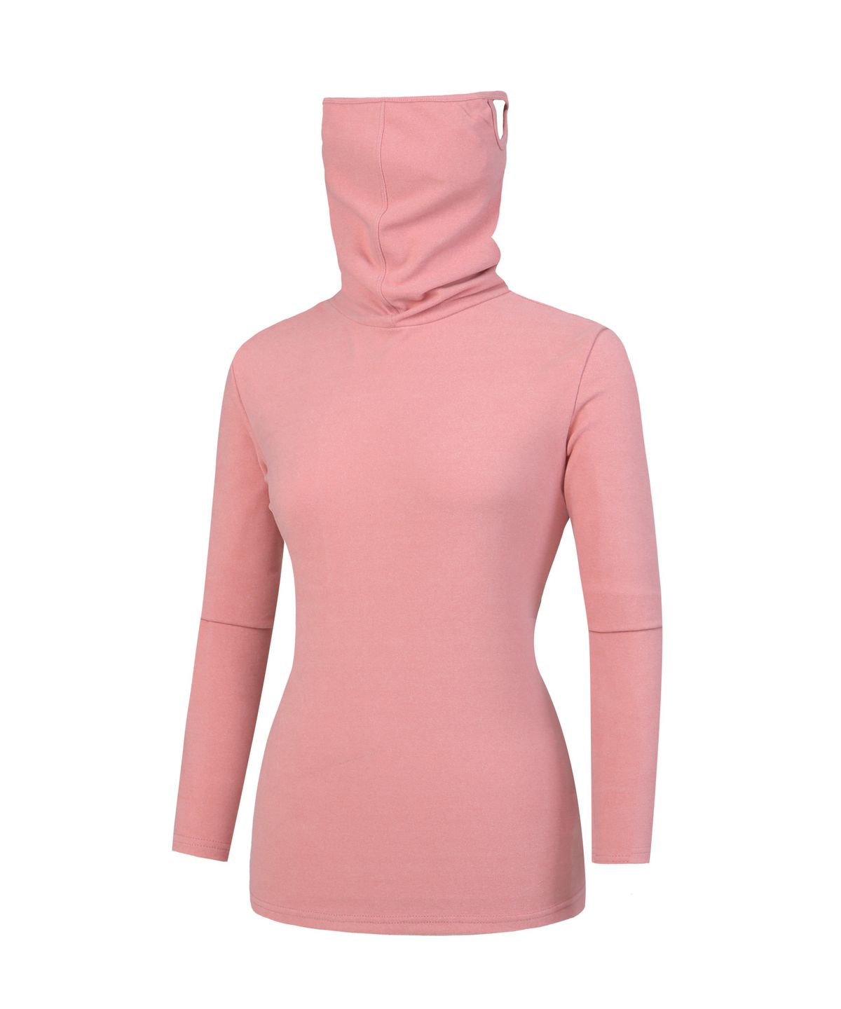 투엘라(2ELA) 여성 윈터쉴드 기모 마스크넥 티셔츠 5 Colors