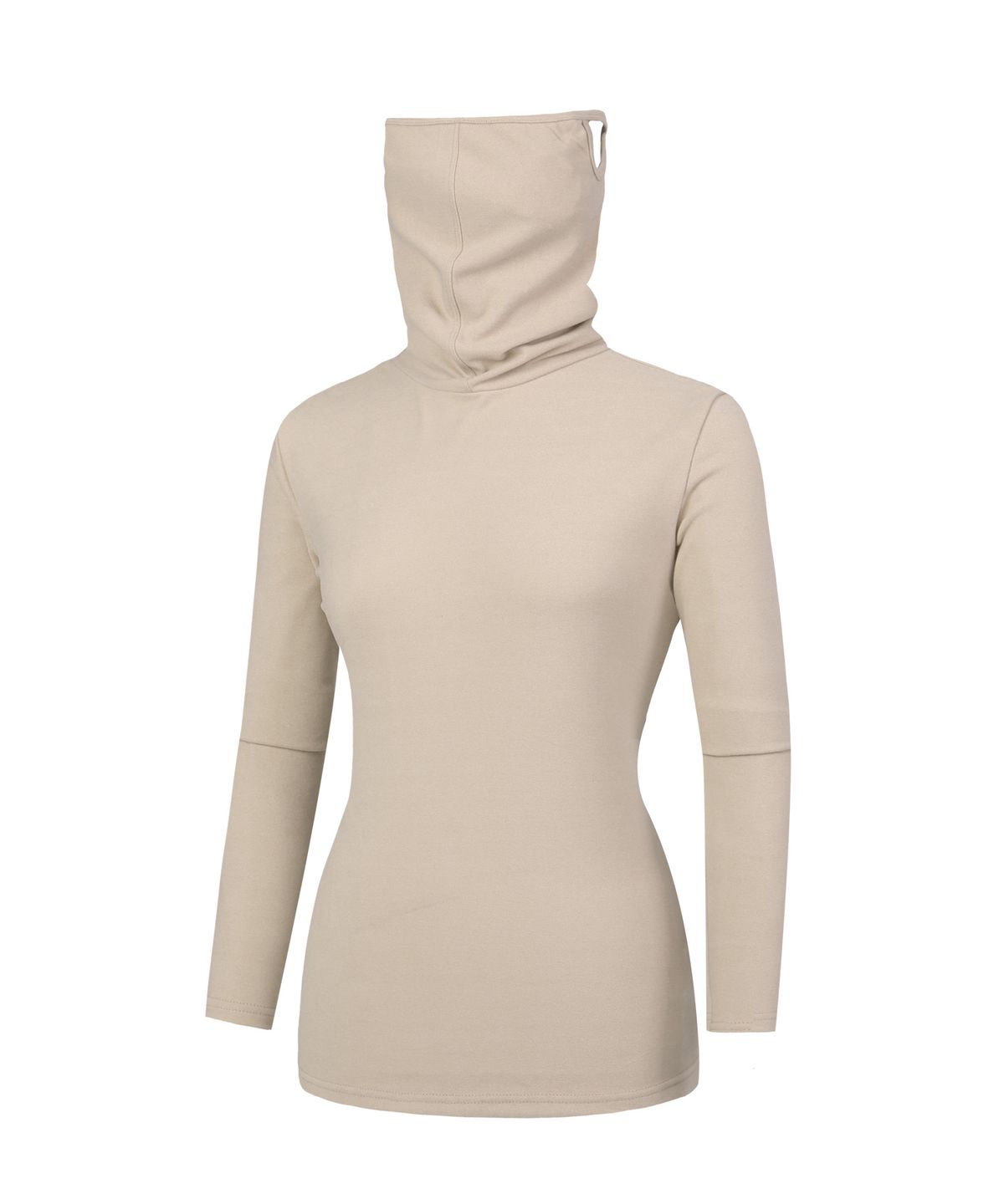 투엘라(2ELA) 여성 윈터쉴드 기모 마스크넥 티셔츠 5 Colors