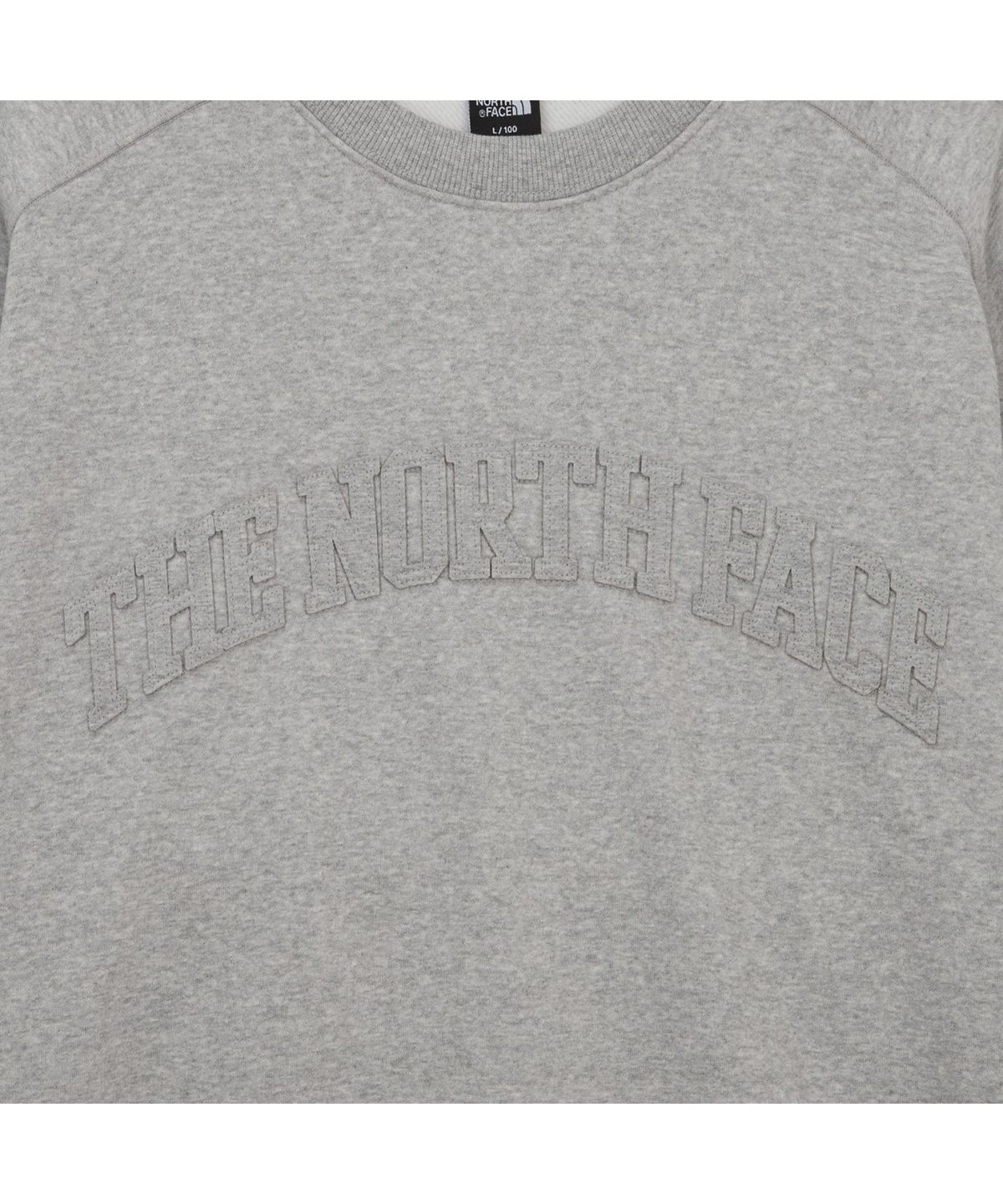 노스페이스(THE NORTH FACE) NM5MR54A 남성 키네틱 스웻셔츠 MELANGE_GREY