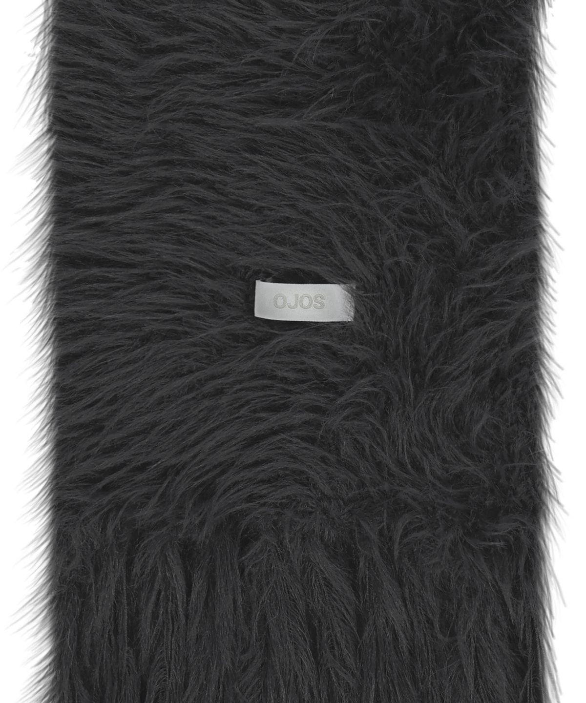 오호스(OJOS) Hairy Muffler / Charcoal