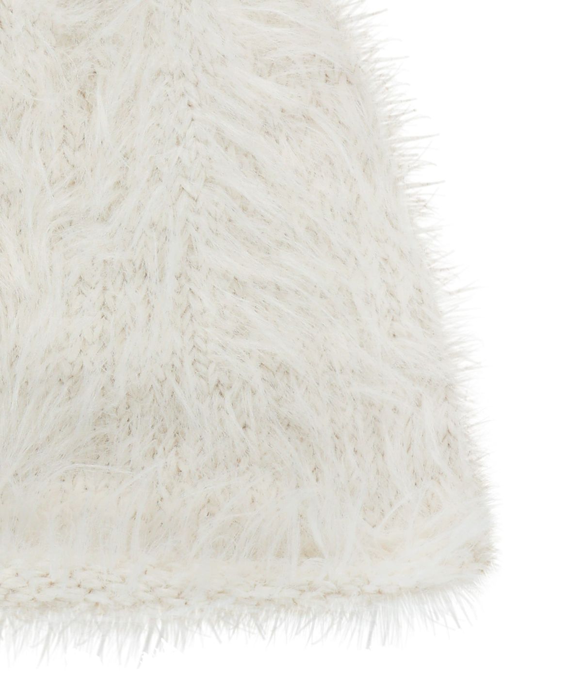 오호스(OJOS) Hairy Beanie / Ivory
