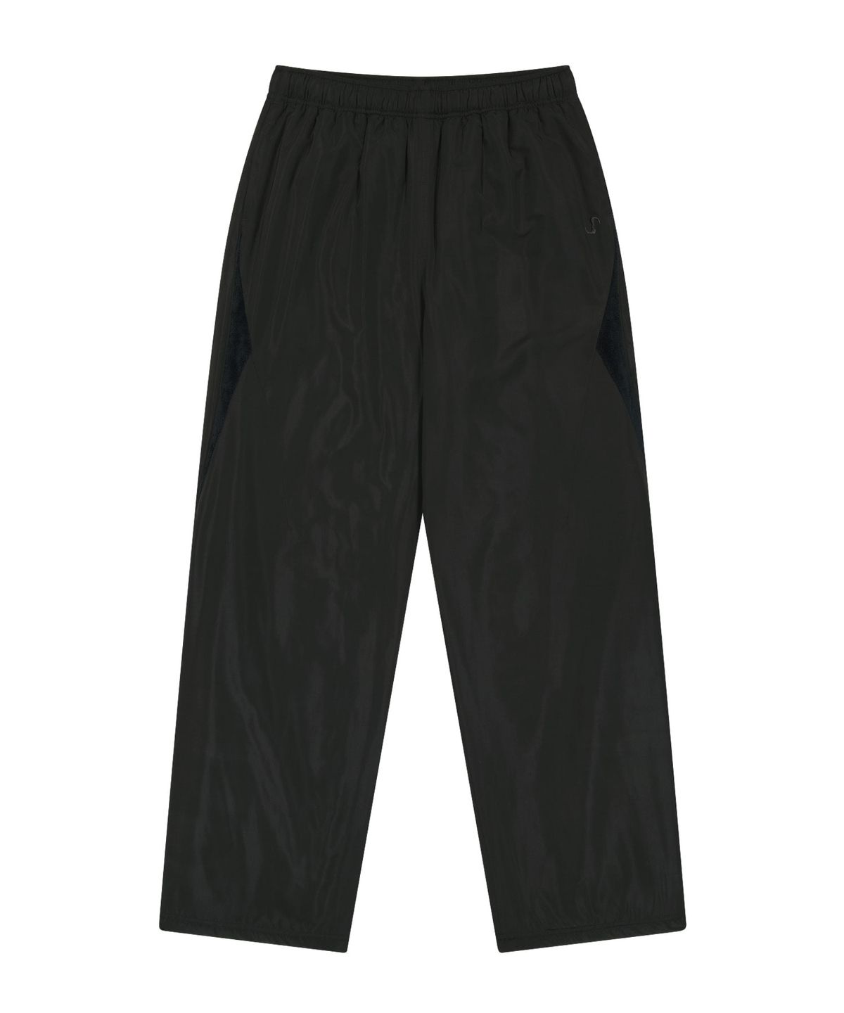 오호스(OJOS) Fleece Lined Nylon Pants / Black