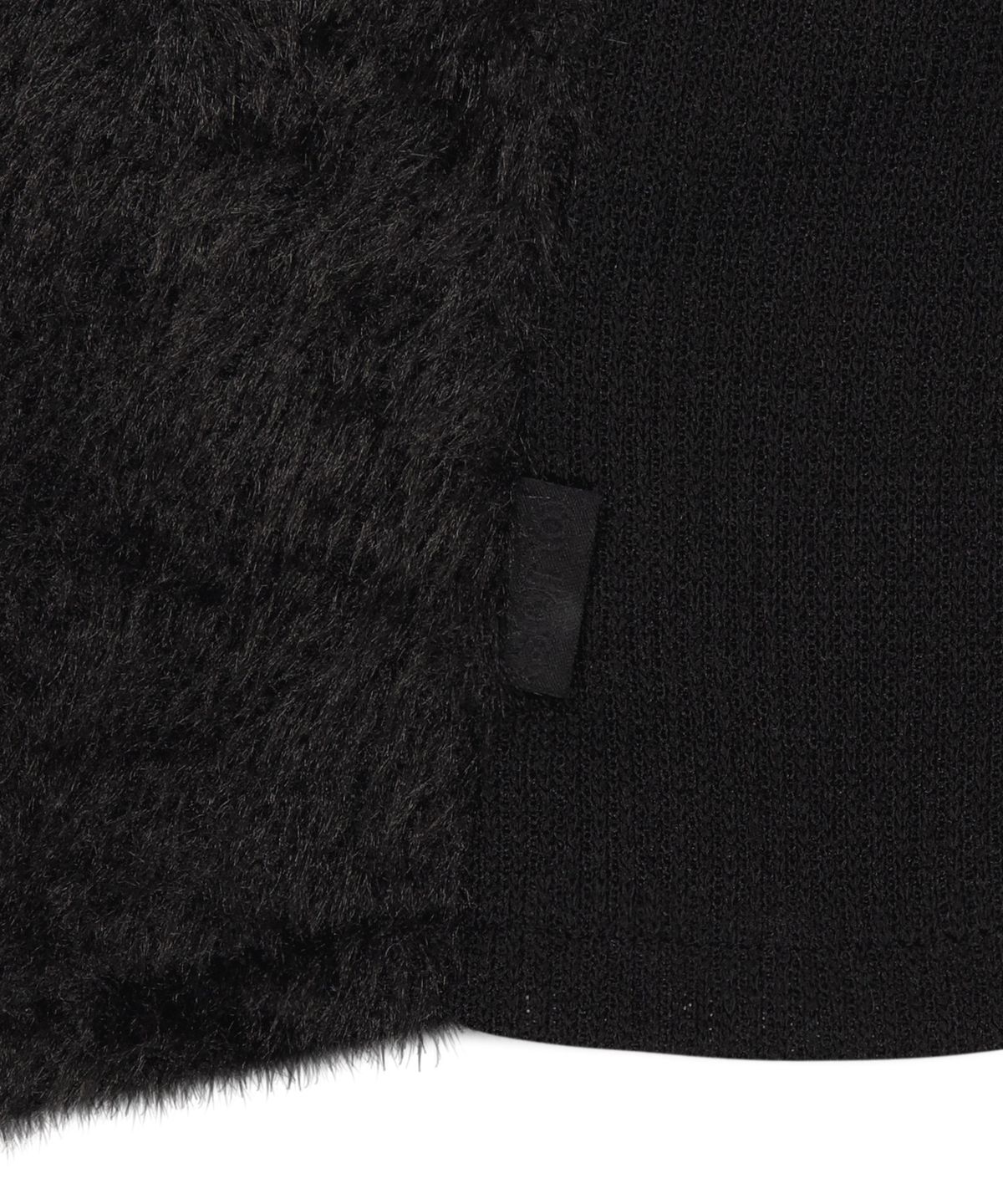 오호스(OJOS) Muffler Knit Halter Top / Black