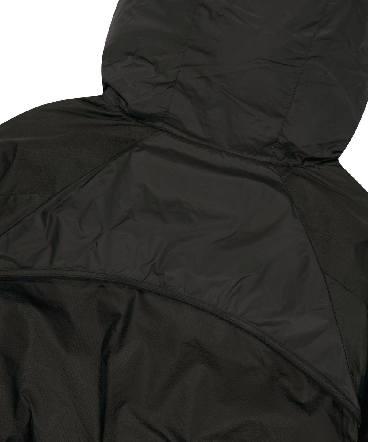 오호스(OJOS) Reversible Check Padded Jacket / Black