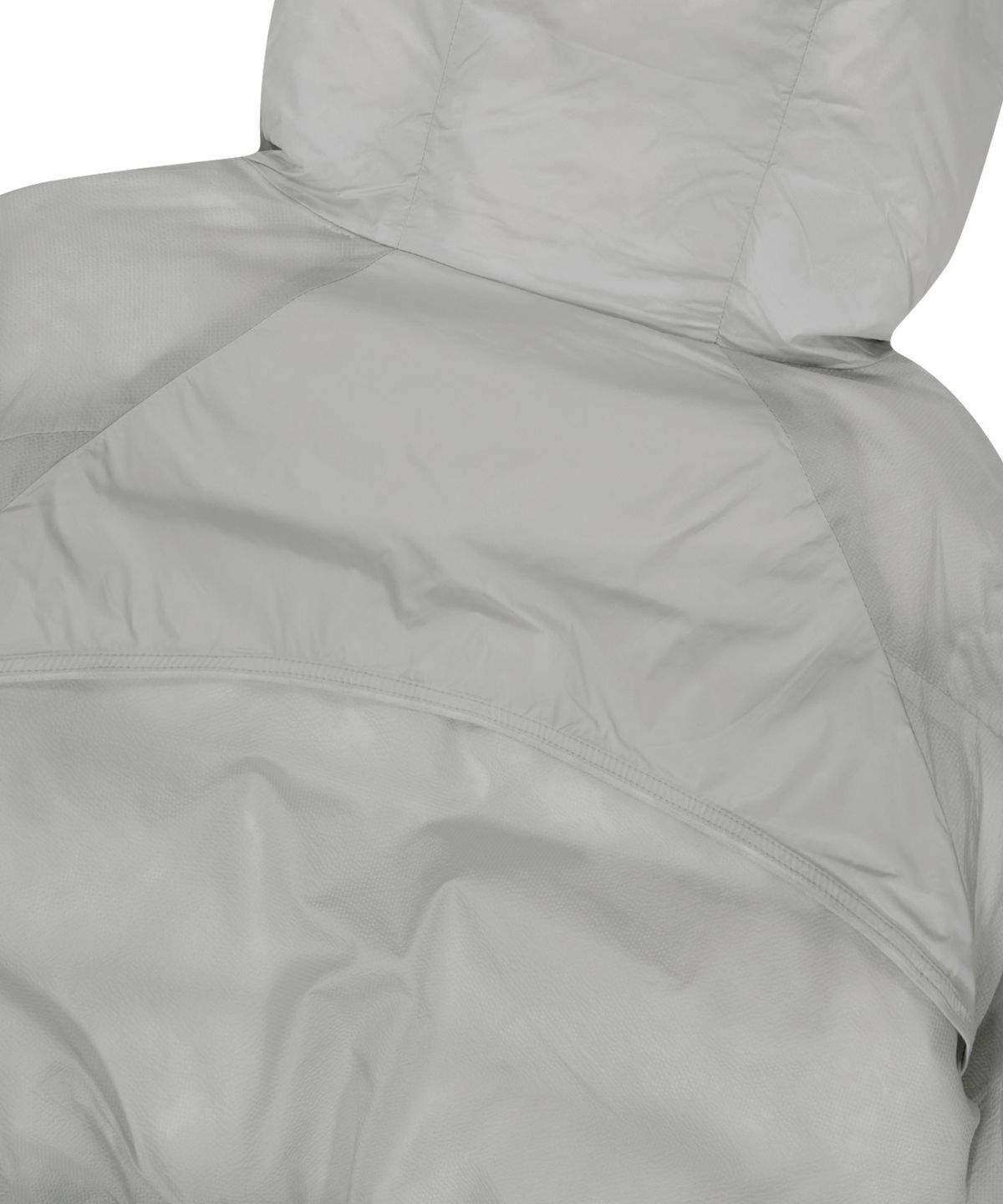 오호스(OJOS) Reversible Check Padded Jacket / Grey