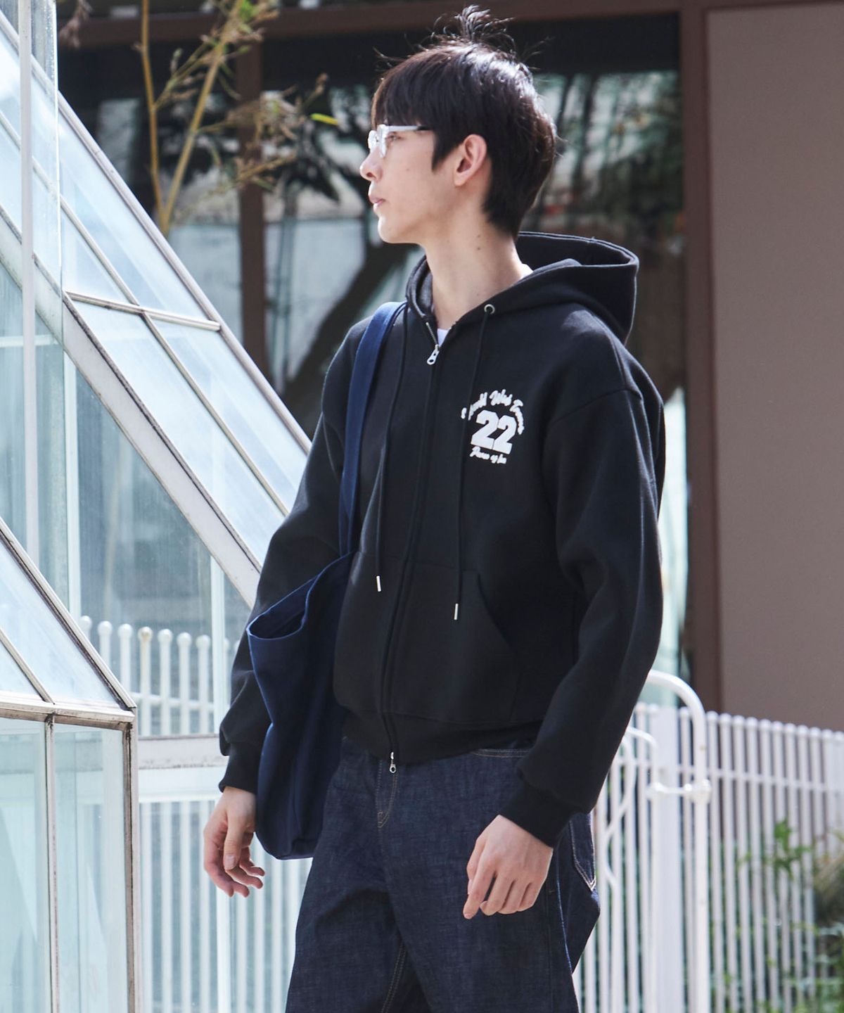 피오엘(POL) 월드와이드 PCLV 후드집업 _블랙