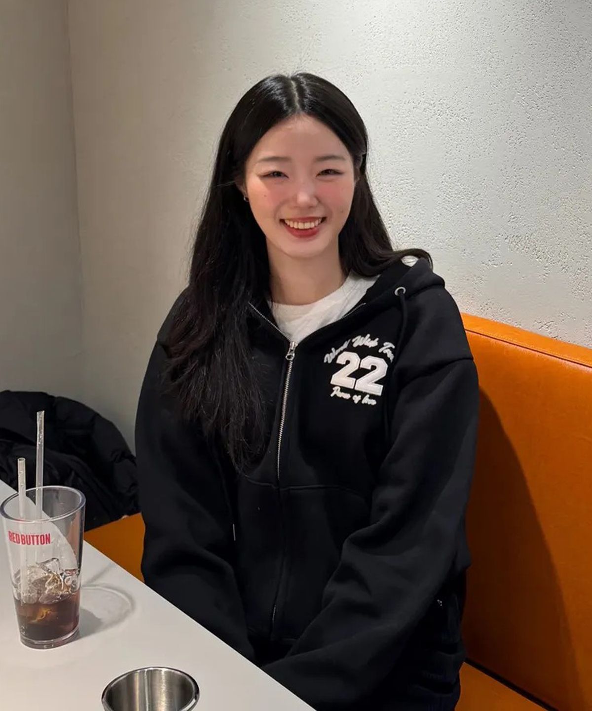 피오엘(POL) 월드와이드 PCLV 후드집업 _블랙