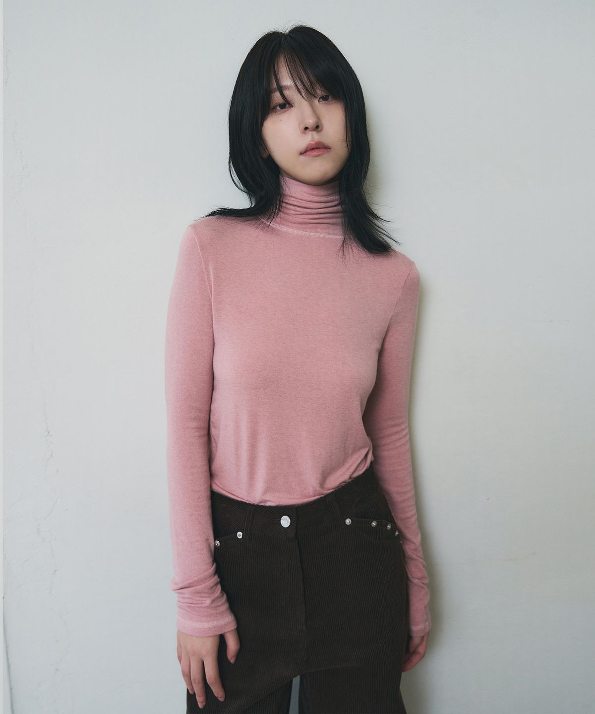 시스에이(SIS A) 소프트 울 터틀넥 티셔츠 [5 cololrs]