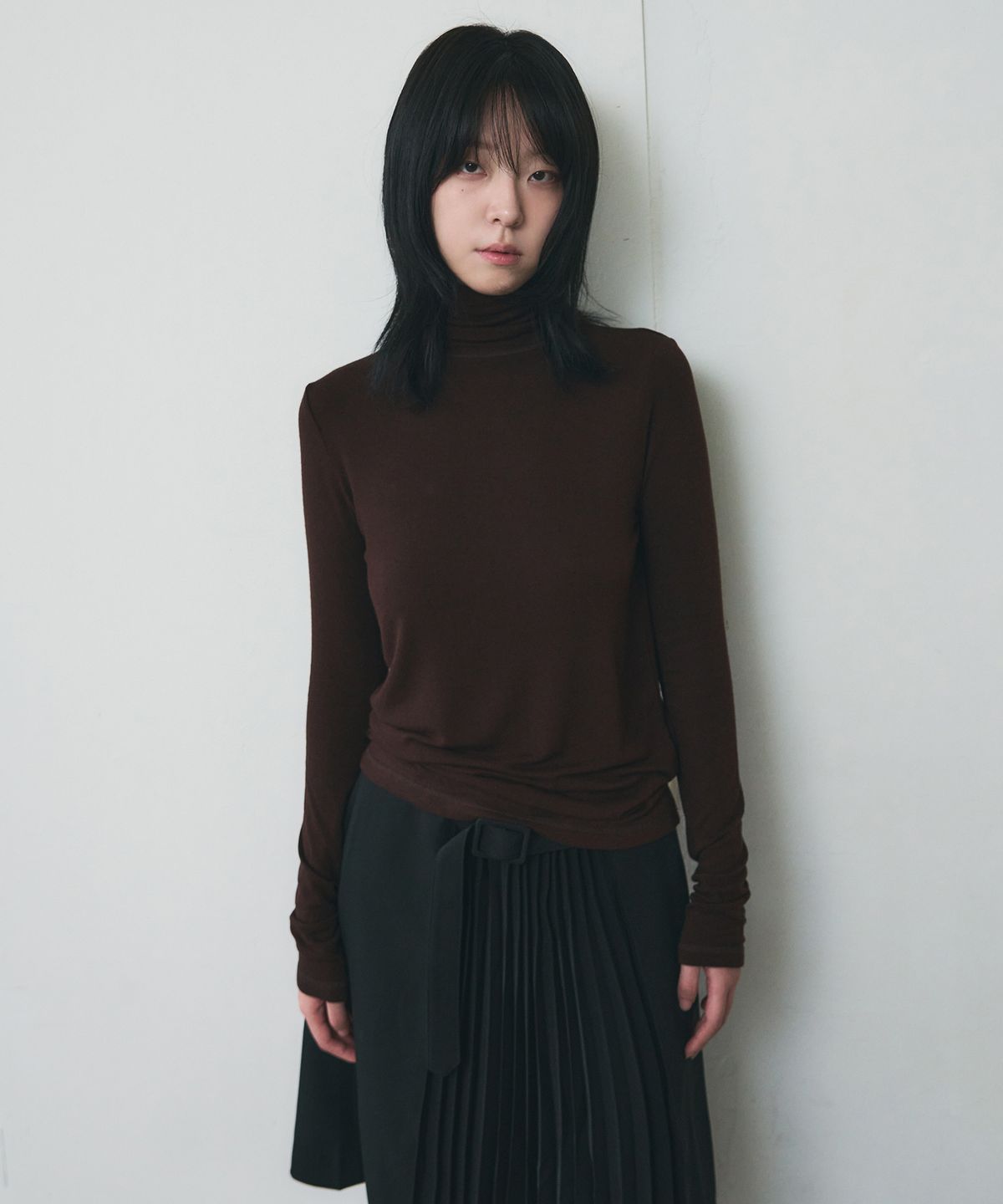 시스에이(SIS A) 소프트 울 터틀넥 티셔츠 [5 cololrs]