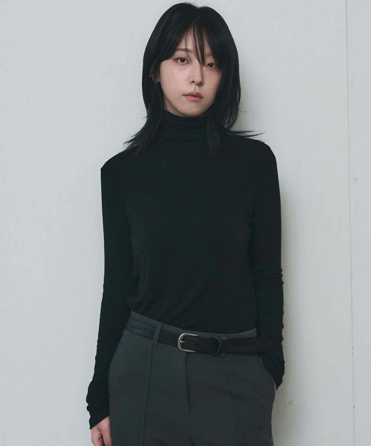 시스에이(SIS A) 소프트 울 터틀넥 티셔츠 [5 cololrs]