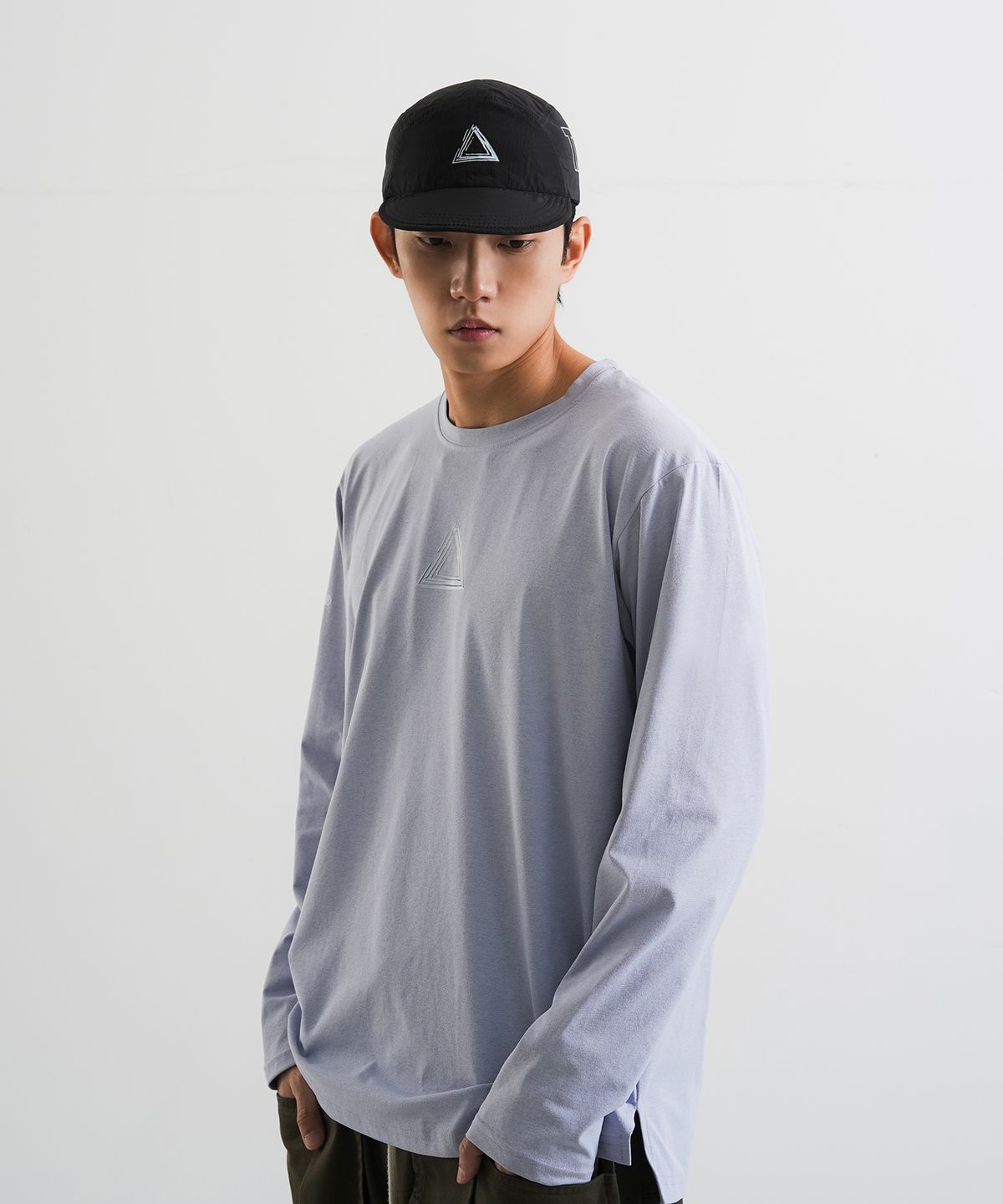 타스 (디아더생츄어리)(TAS (THEATHERSANCTUARY)) 나일론 립 체크 러닝 캡 (블랙)