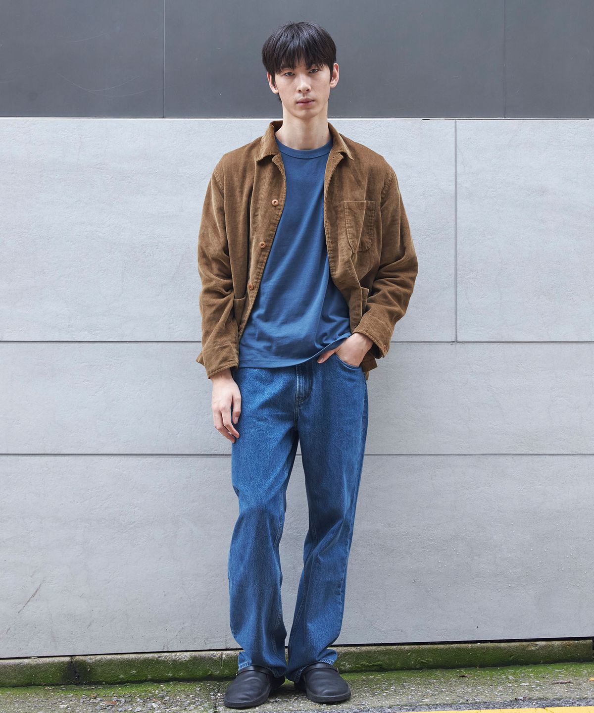 피오엘(POL) 골덴 프렌치 자켓